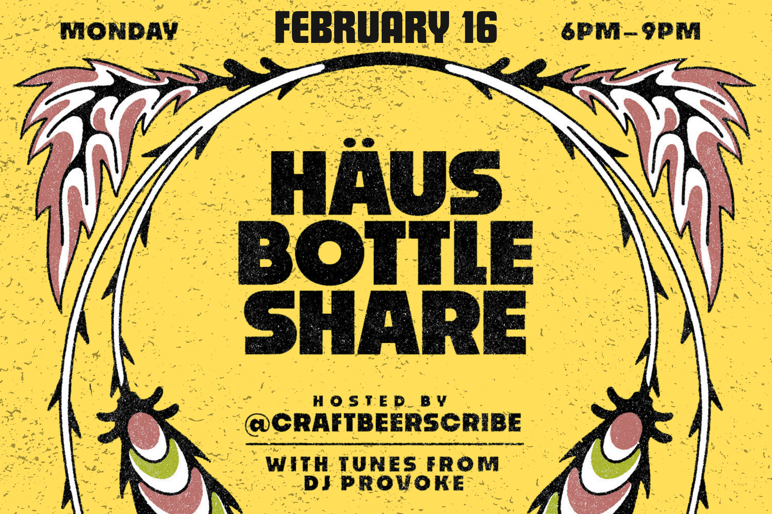 Häus Bottle Share hosted by Craft Beer Scribe