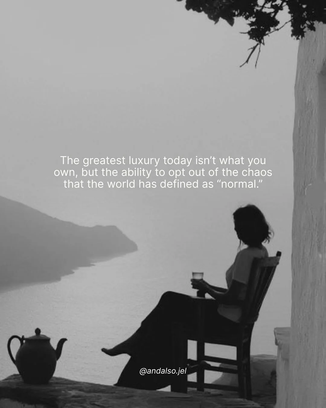 During the silent retreat, I felt an immense wave of gratitude for the simple privilege of being able to step away for a week and disconnect completely. 

I know it&rsquo;s a luxury, and I don&rsquo;t take it for granted.

It made me rethink what lux