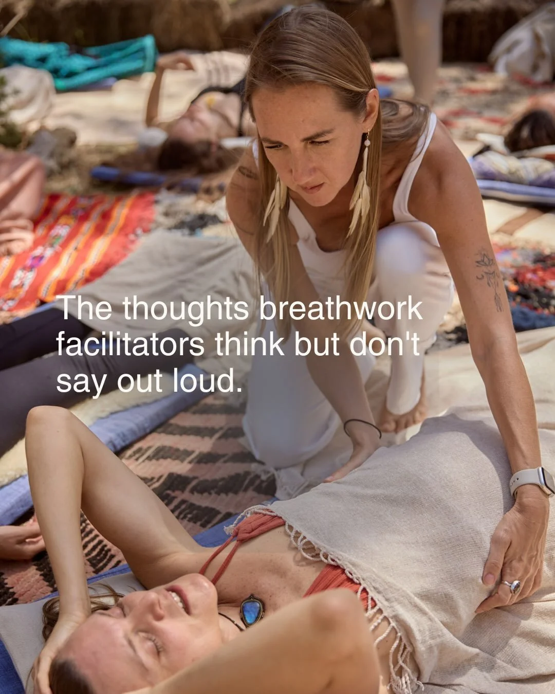If you facilitate breathwork and you&rsquo;d tell me none of these thoughts ever crossed your mind, I&rsquo;d celebrate you, but I don&rsquo;t think I would believe you.

I&rsquo;ve had every one of these thoughts. I&rsquo;ve heard every one of them 
