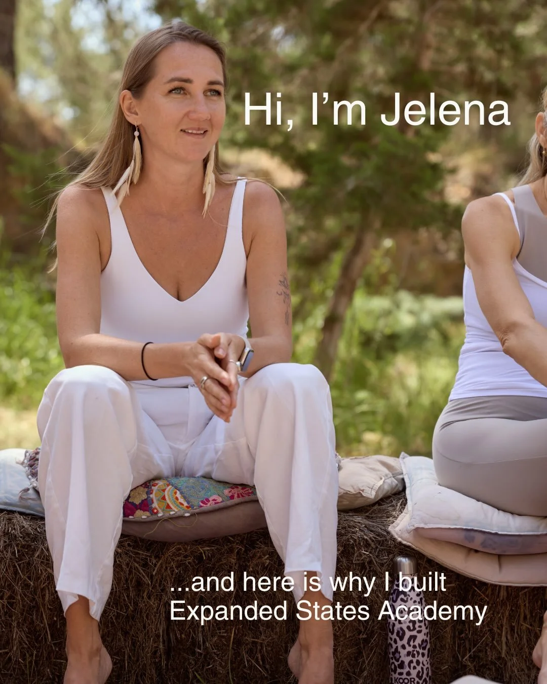 Hi, and welcome if you are new here.

I am Jelena. I live in Ibiza and I train breathwork facilitators who care deeply about safety. 

I got here by a route nobody would have predicted, least of all the version of me in a pencil skirt in corporate Lo