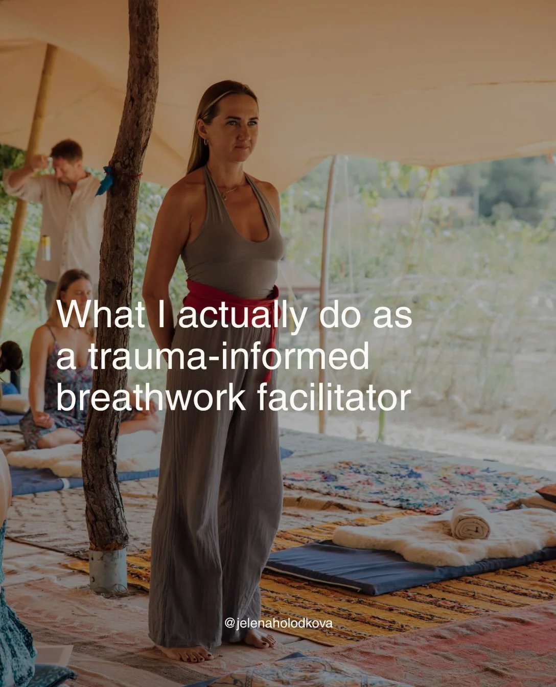Every step in this carousel comes down to creating safe circumstances for awareness to expand, while the nervous system stays safe enough for insights to come and emotions to be released.

Sharing this medicine has been such a gift, and I do it from 