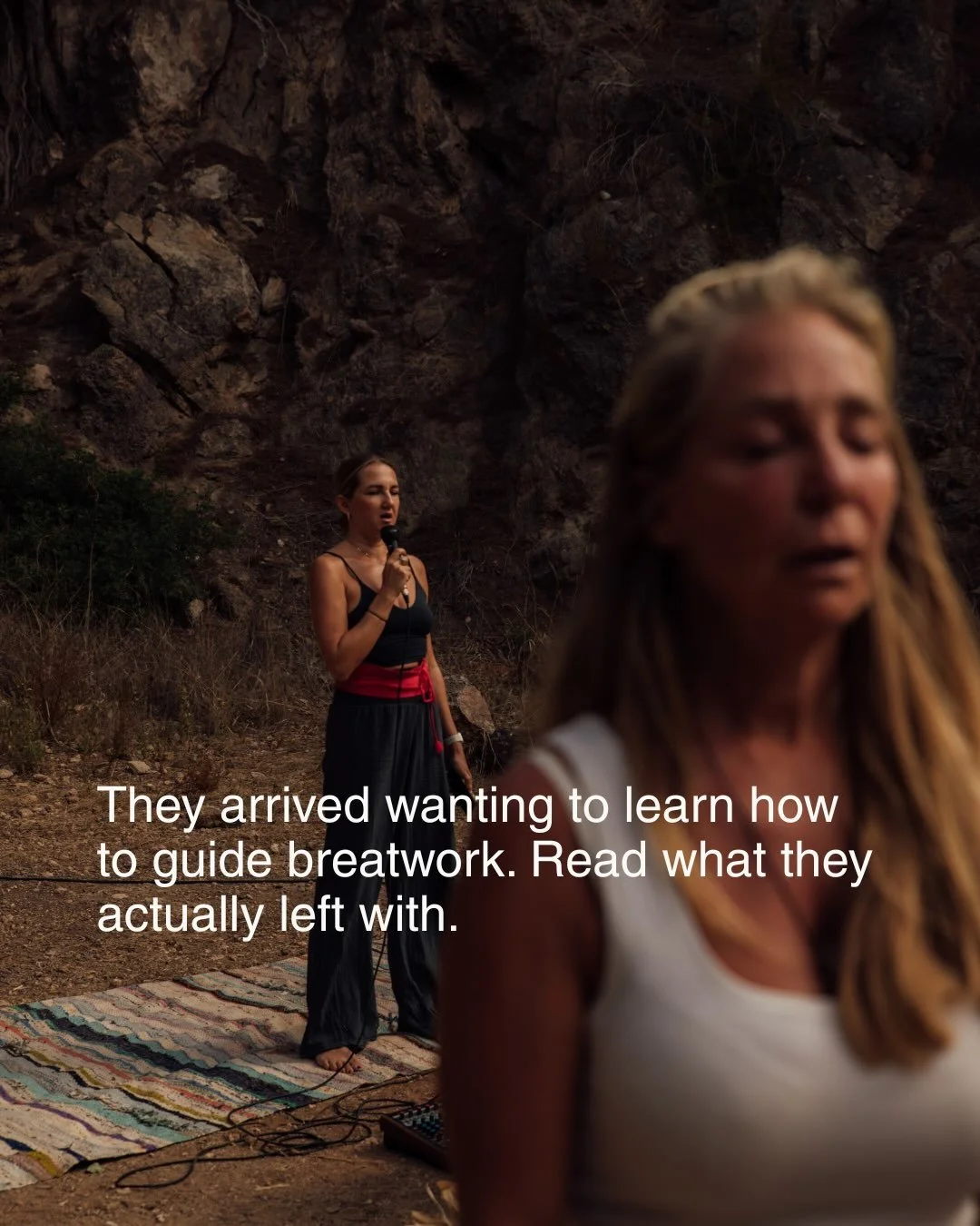 Some trainings teach you the science. Some hand you the information. We teach how to meet life through being of service.

The thing is you will become a different facilitator. In fact, who you are as a human will change. More humble. More aligned.

I