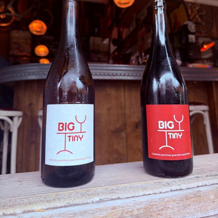 Big Tiny house label wines