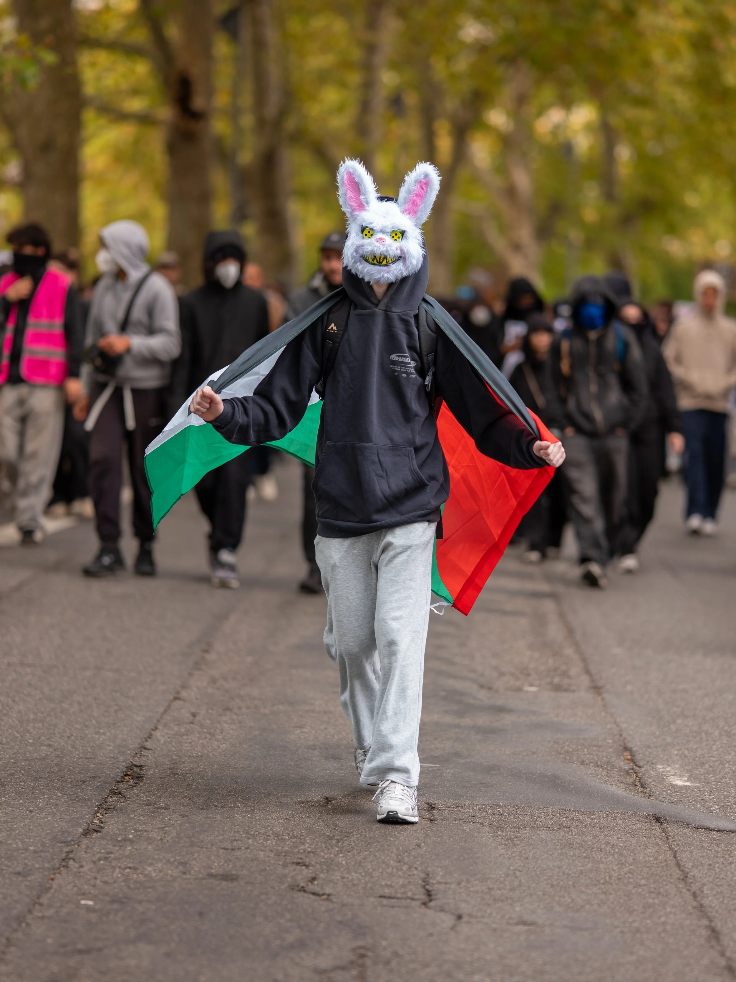 Premi&egrave;re s&eacute;rie de photos sur la manifestation du 24 octobre &agrave; Toulouse : l&rsquo;ambiance et les pancartes