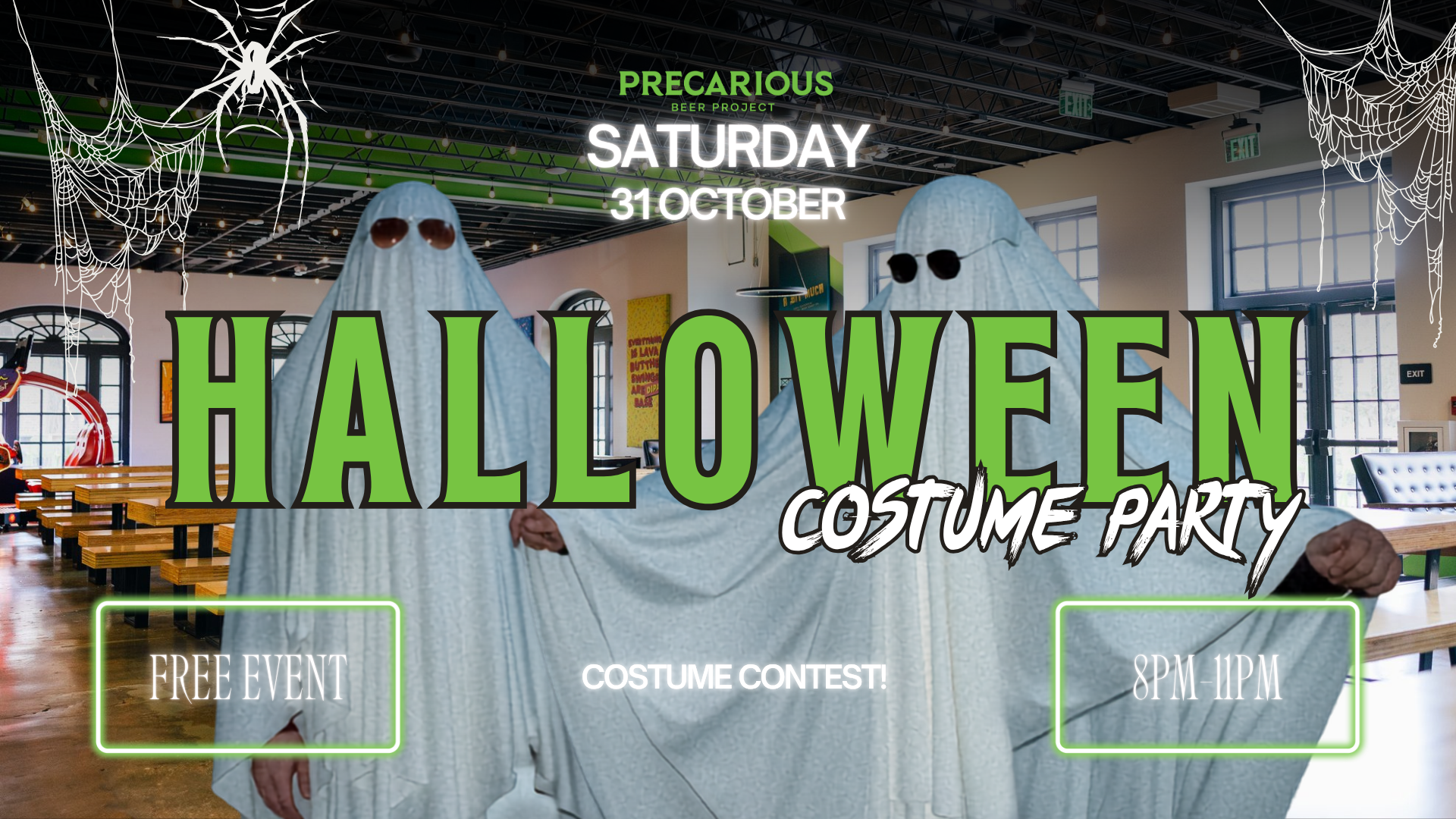 Precarious Halloween Party