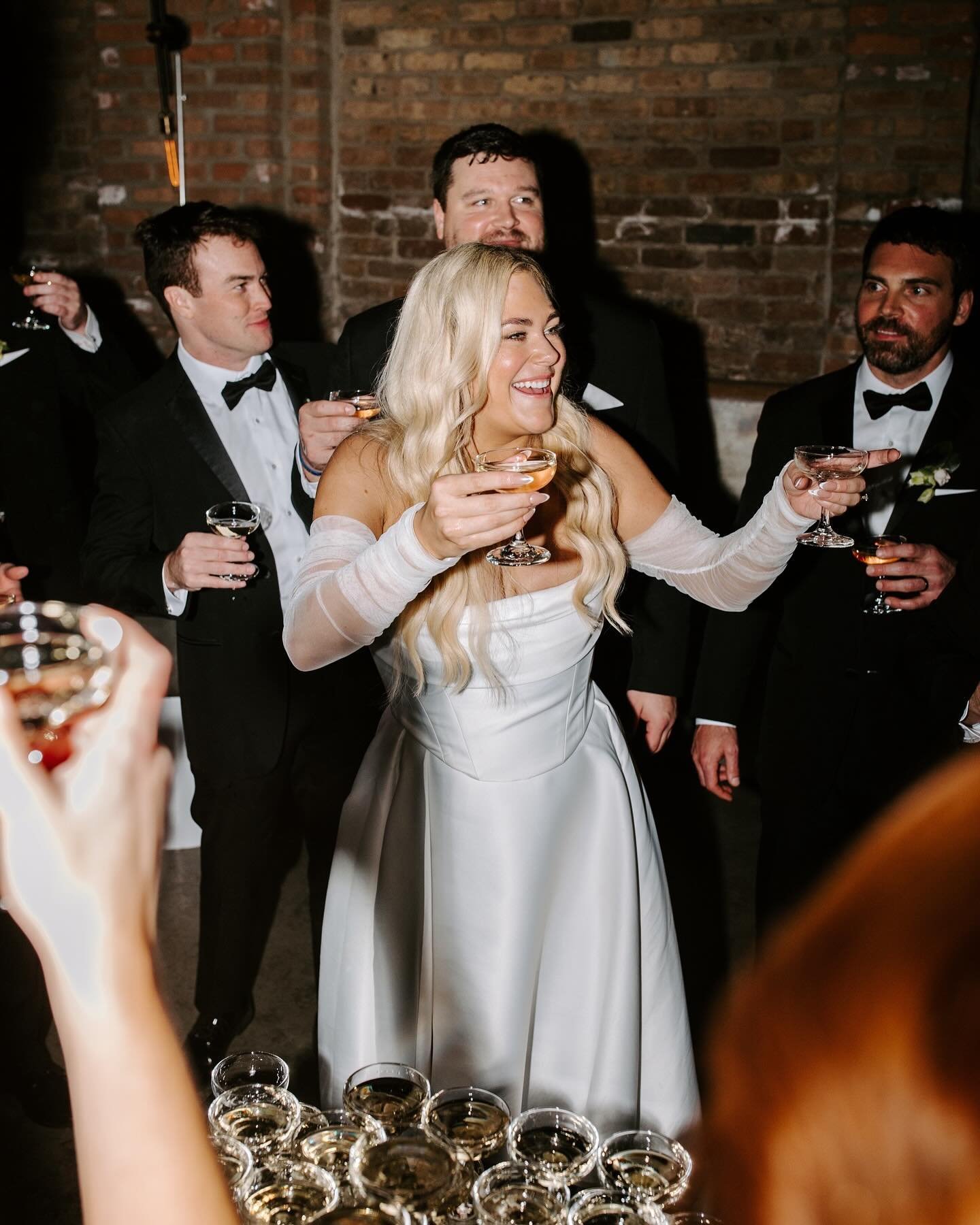 Can we just talk about how absolutely ELECTRIC chicago wedding receptions are?!!!!!! Don&rsquo;t get me wrong I&rsquo;m obsessed with my couples that bring me everywhere around the world to capture their days - wherever you&rsquo;re going&hellip; cou