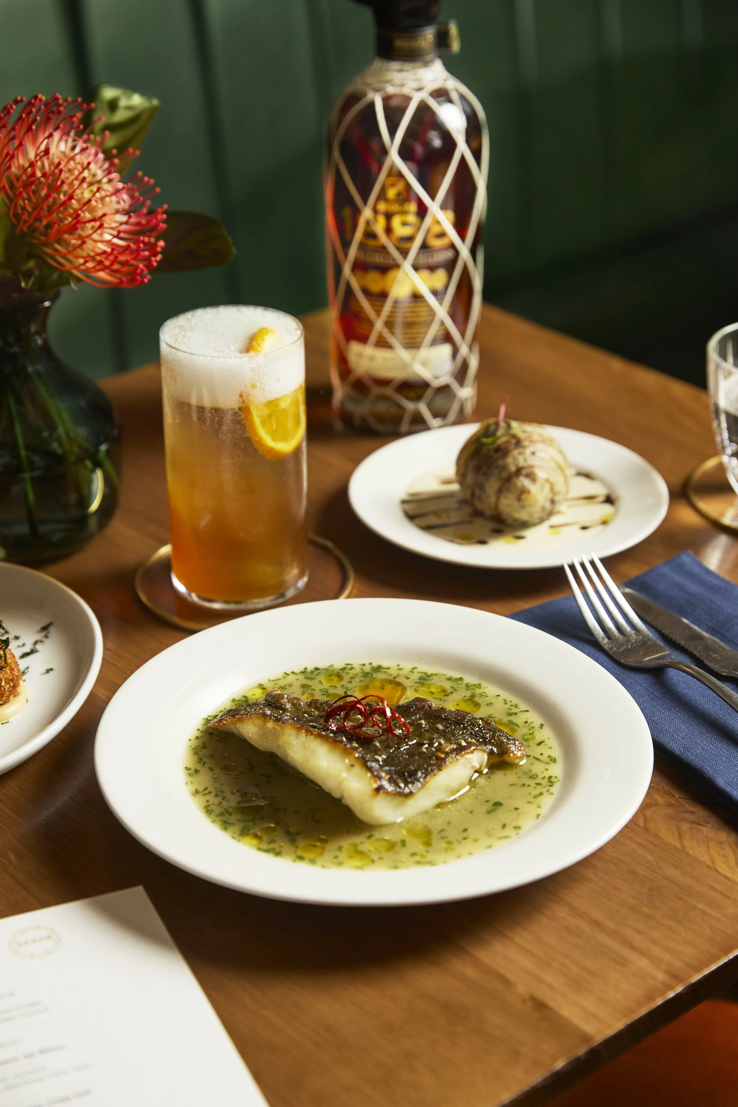 Brugal Rum, Sabor, Michelin Star, Restaurant, Food Photographer, Photographer, Female, Drinks Photographer, Studio, Advertising
