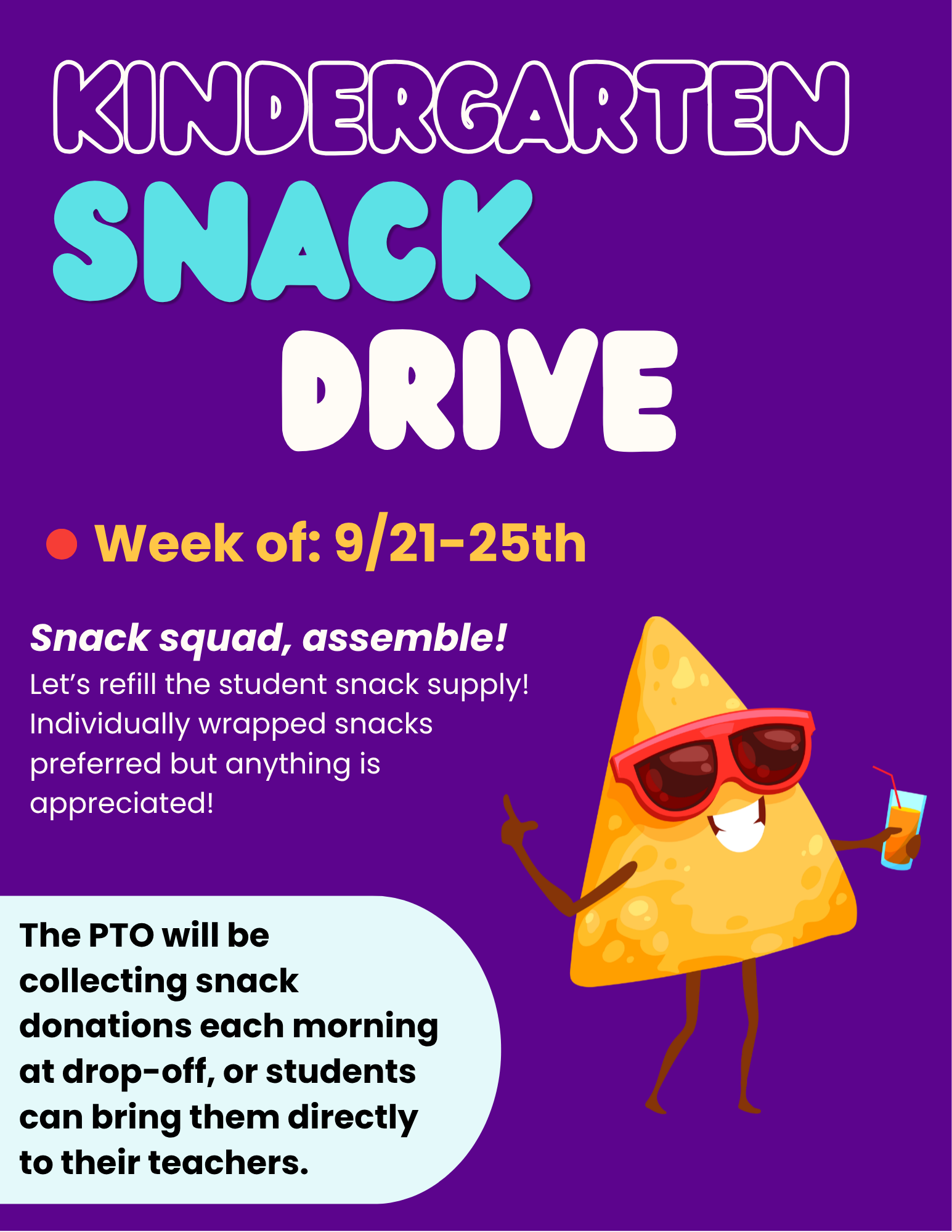 Kinder & 1st grade snack drive flyer.png