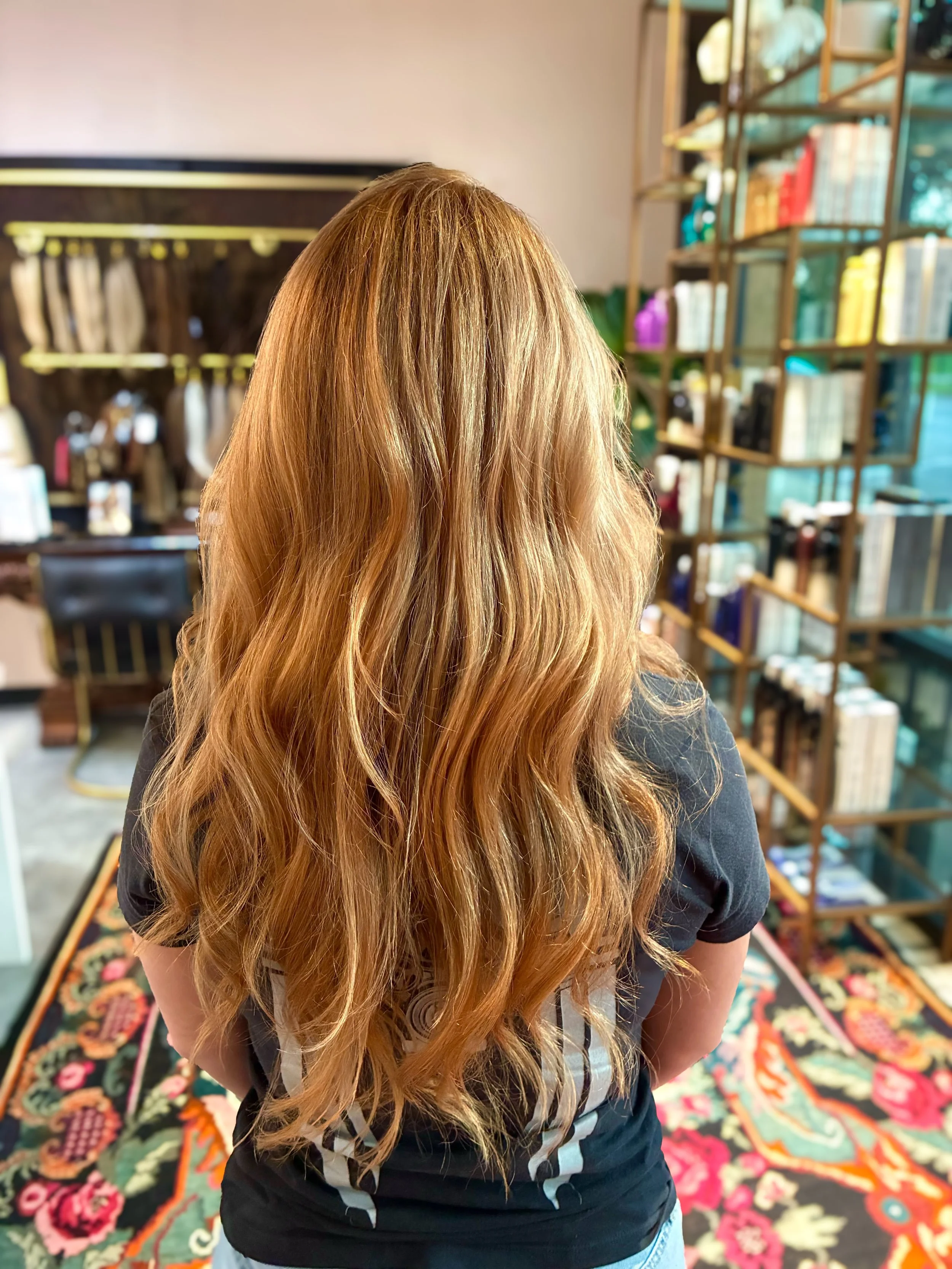 Cowgirl copper season is here 🤠☀️@kellypereles_txhair