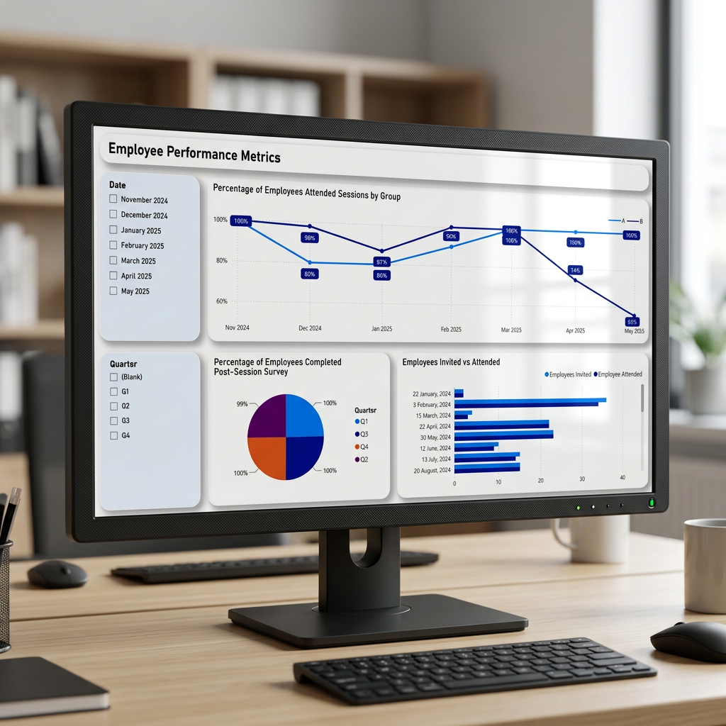 Enterprise Employee Engagement Dashboard & Companion Deck