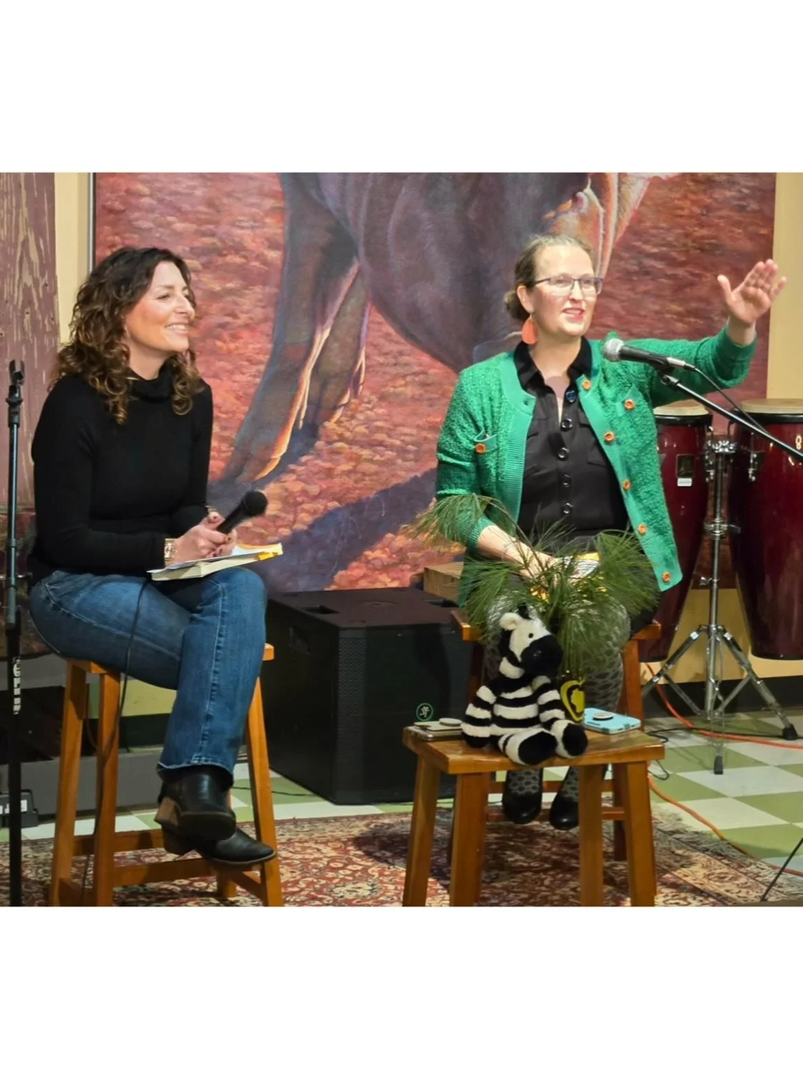 Every event on my book tour has had a different vibe and a different brand of magic. I&rsquo;ve spent all day trying to process the unique experience at @brixcider , a very cool space in my hometown of Mt. Horeb, Wisconsin. What an honor and joy to b