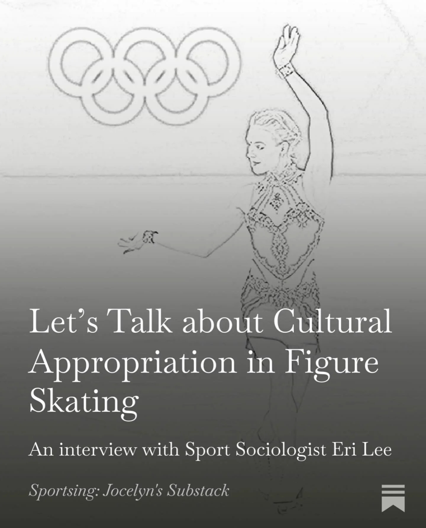 I was honored to connect with Eri at @liberatingskating on the topic of cultural appropriation in figure skating for Sportsing. 

🔗 I N. B I O.