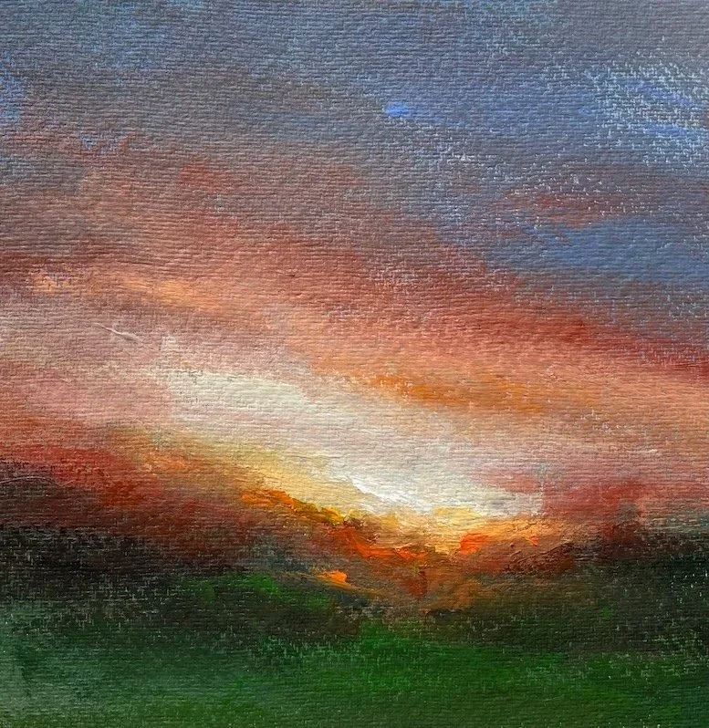 Why not transform your space with my new vibrant landscape painting.