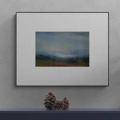 North Downs, always an inspiration to paint anytime of the year.