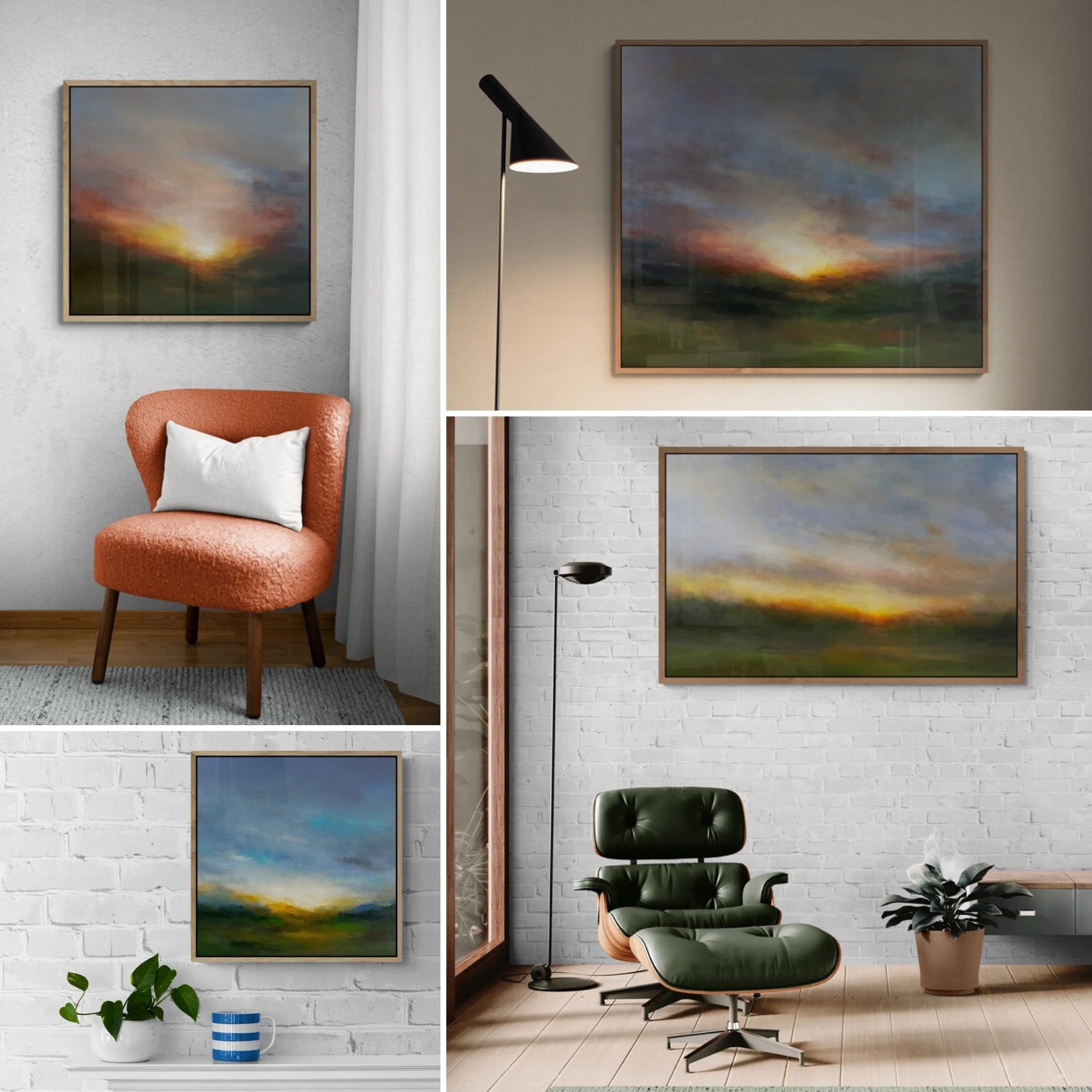Here’s a quick preview of some of my contemporary impressionist paintings being shown at my new exhibition in London. 