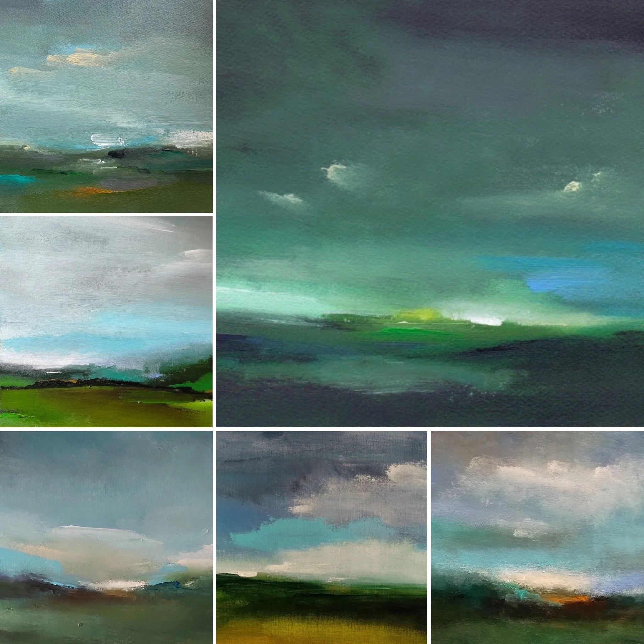 A selection from a series of seasonal landscapes, 