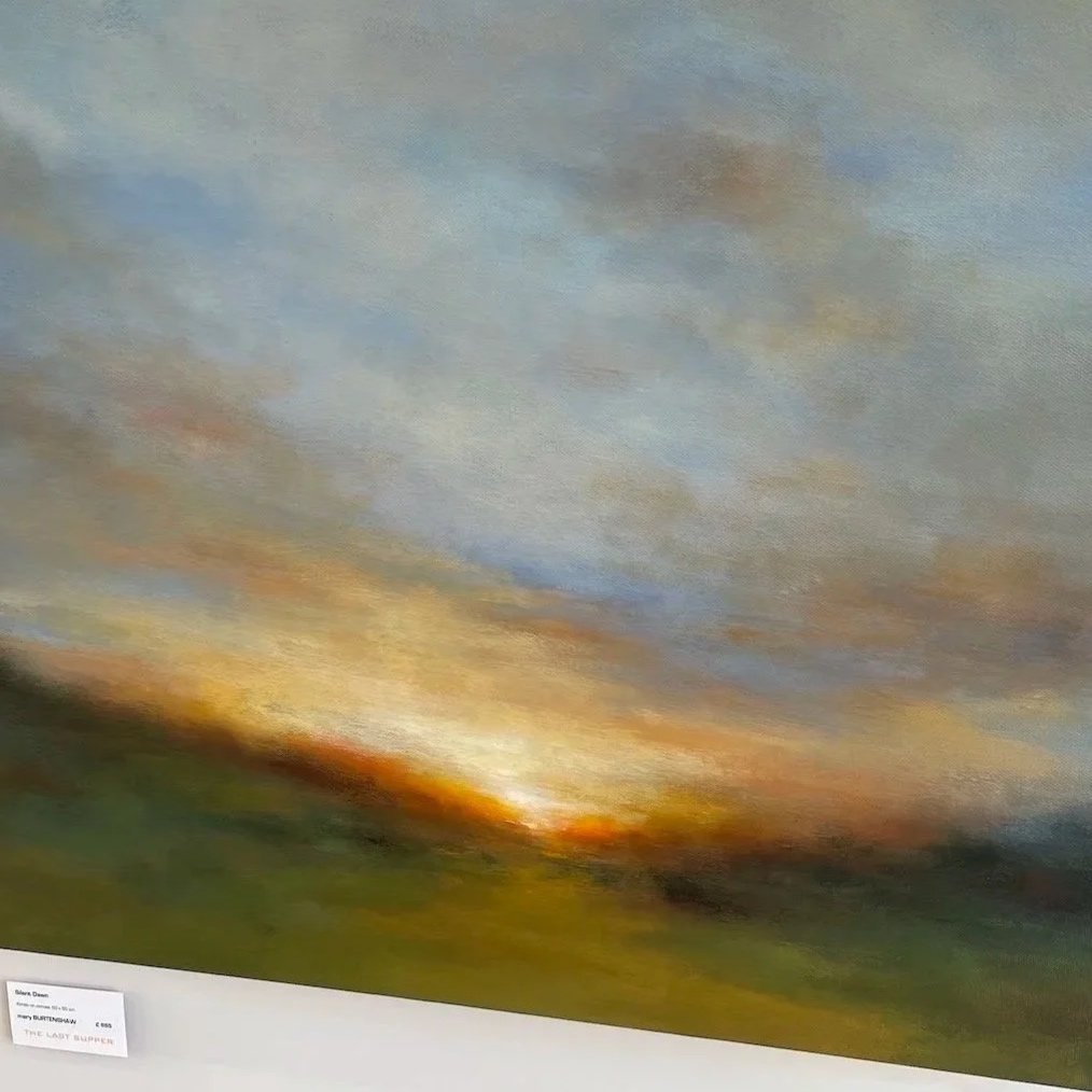 Transform your space with this stunning large canvas impressionist painting.