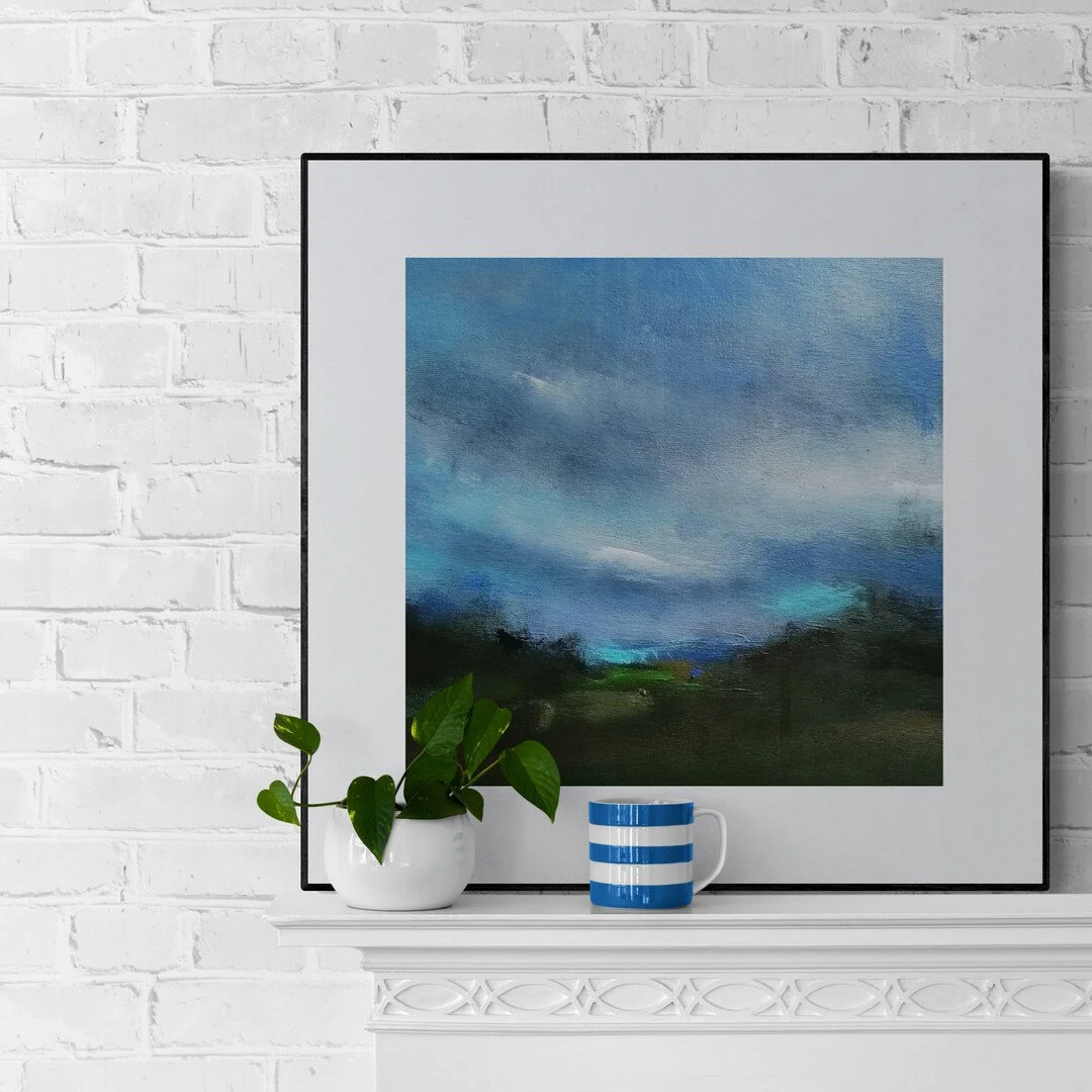Today’s landscape painting is Windswept Dawn