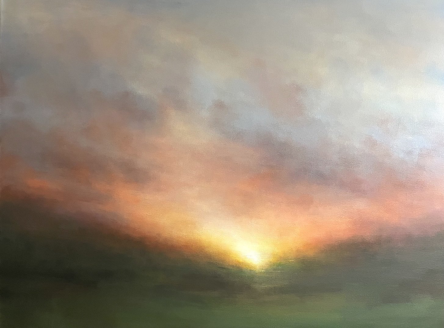 Evening Radiance by Mary Burtenshaw