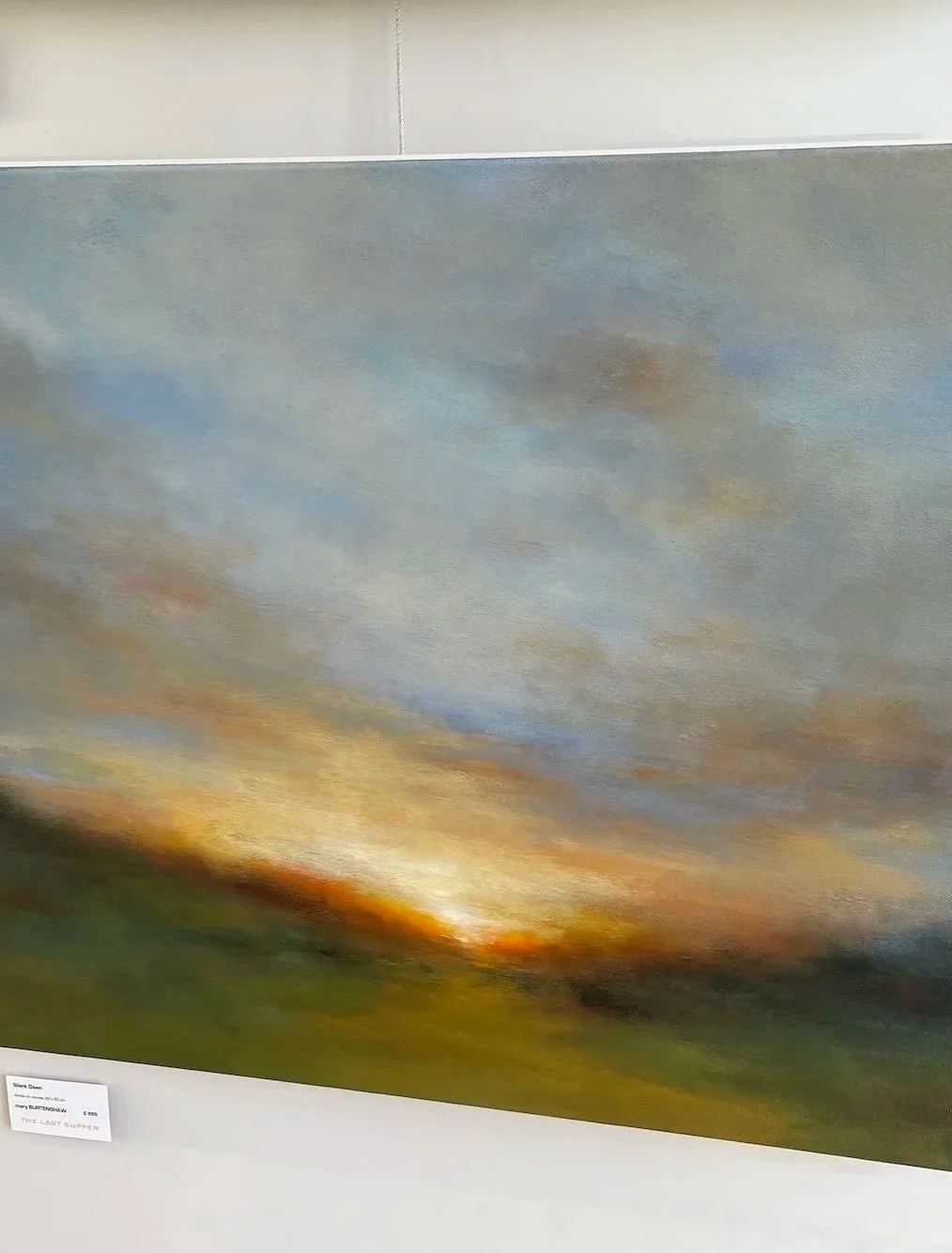Silent Dawn and impressionist landscape painting