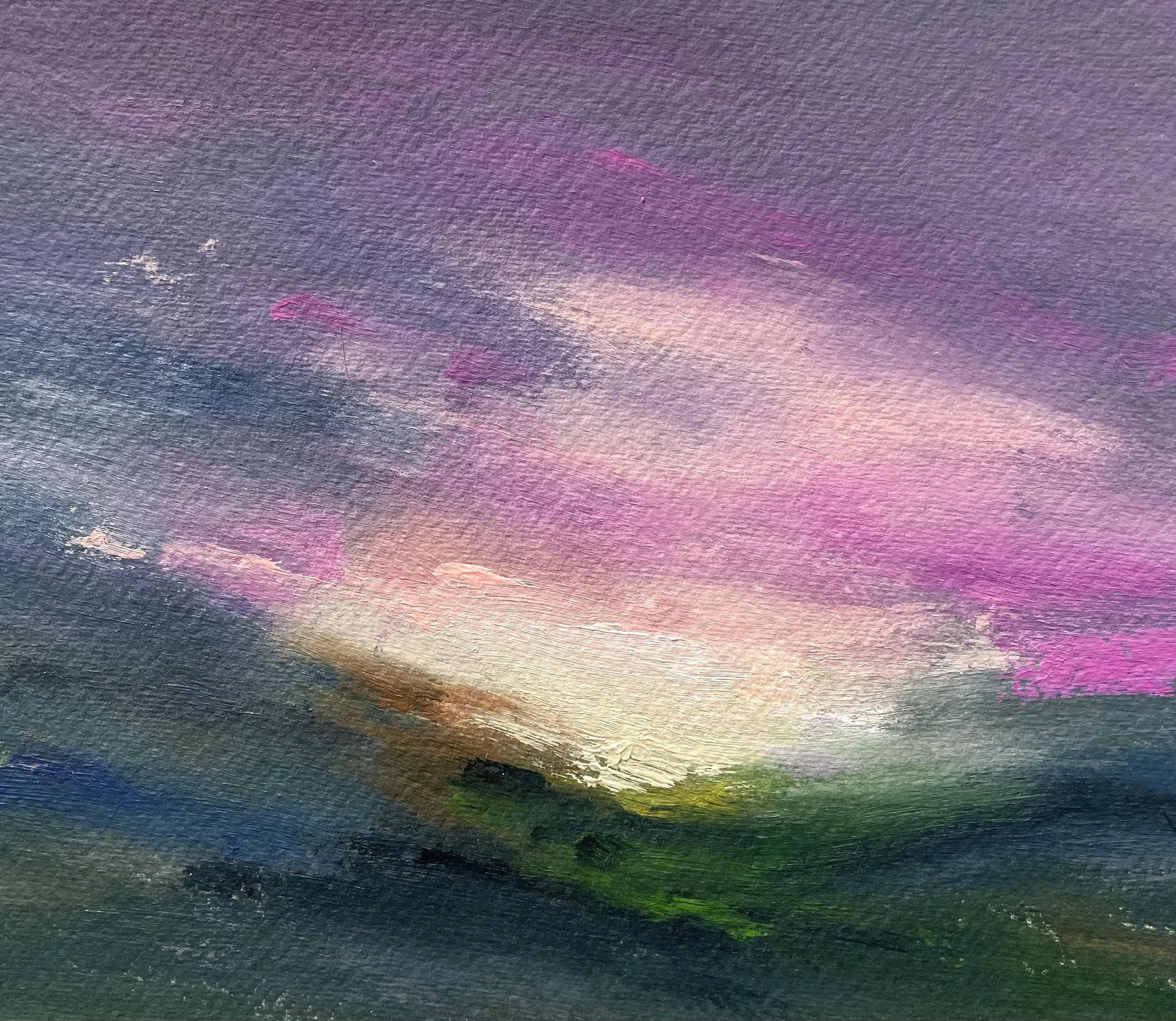 Evening Shower_maryburtenshaw_small landscape painitng on paper.jpg