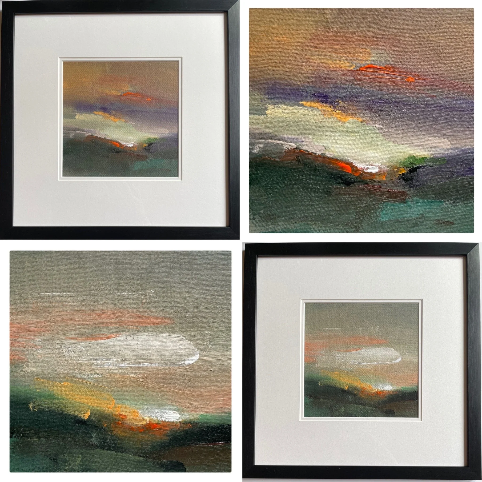 small original paintings on paper by Mary Burtenshaw