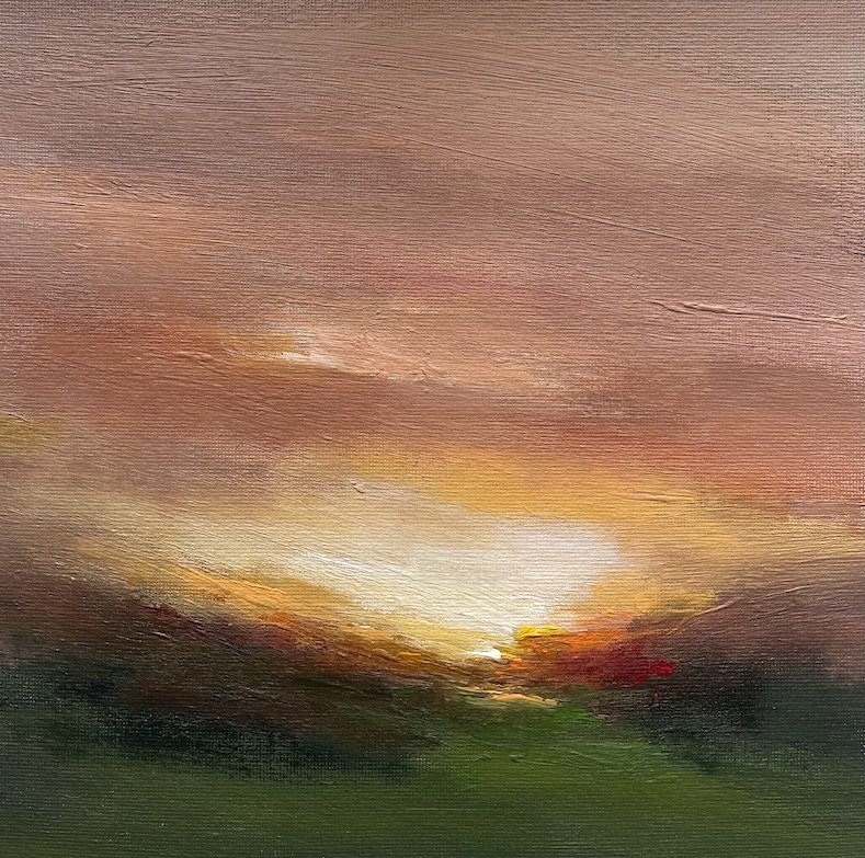 My latest landscape painting: Sunset Melody
