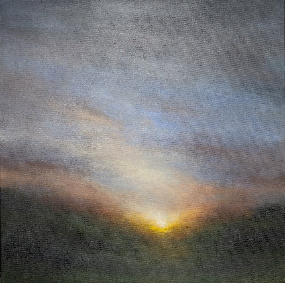 Lingering Sunset by Mary Burtenshaw