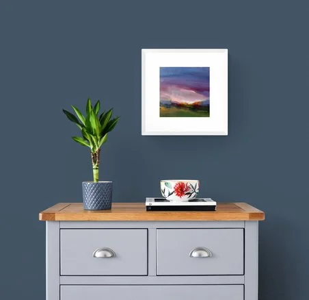 Landscape painting_framed