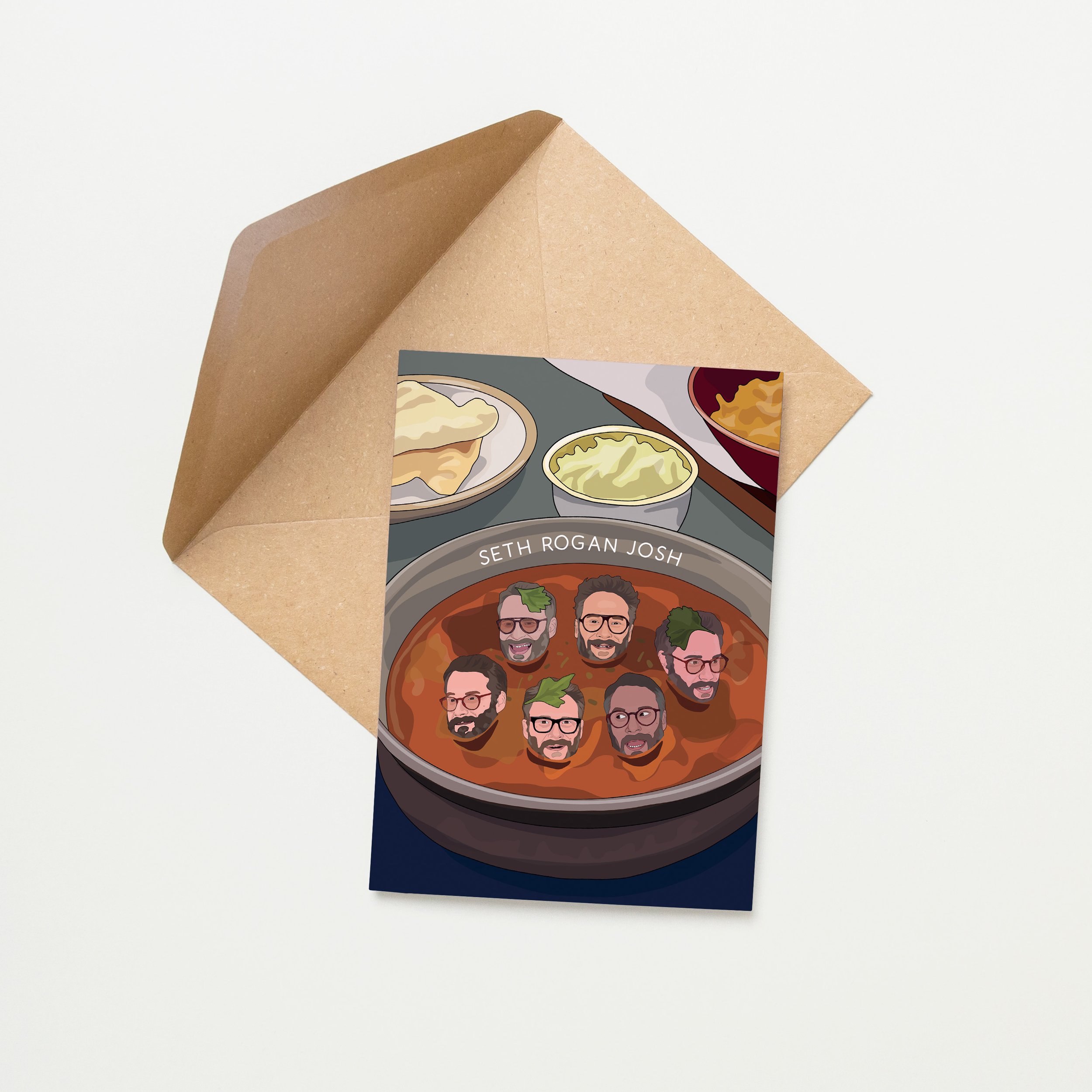 PUN089 Seth Rogan Josh (Pack of 6)