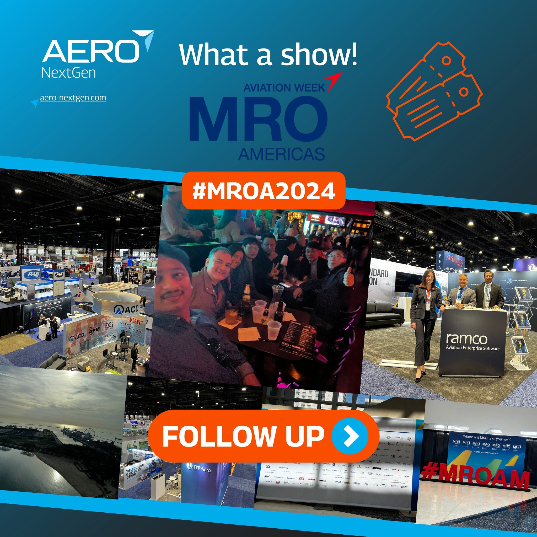 WHAT A SHOW | Wrapping Up MRO Americas in Chicago 🌟✈️

It was a privilege to connect with industry experts and explore new opportunities.

A heartfelt thank you to everyone who stopped by, and shared their vision for the future of aviation maintenan