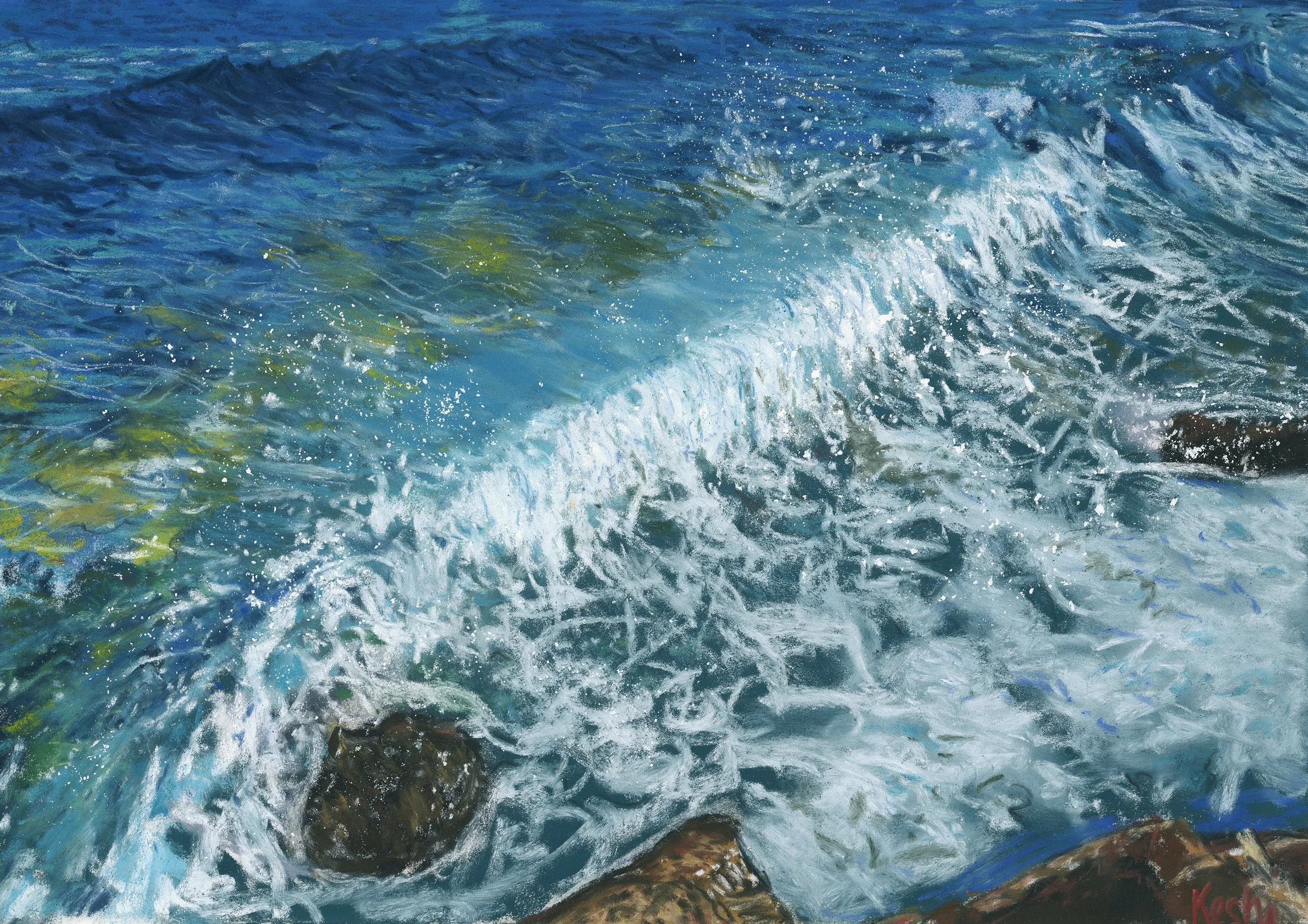 Rolling waves 2
£85 (Limited edition of 25)