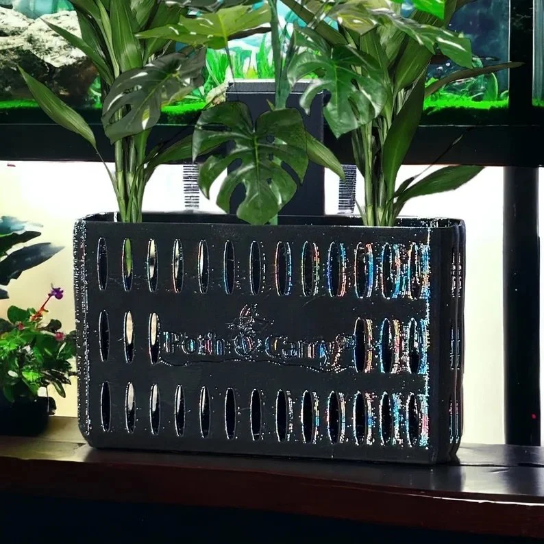 Poth-O-Carry® Versa Slim - Adjustable height aquaponic basket for tight spaces