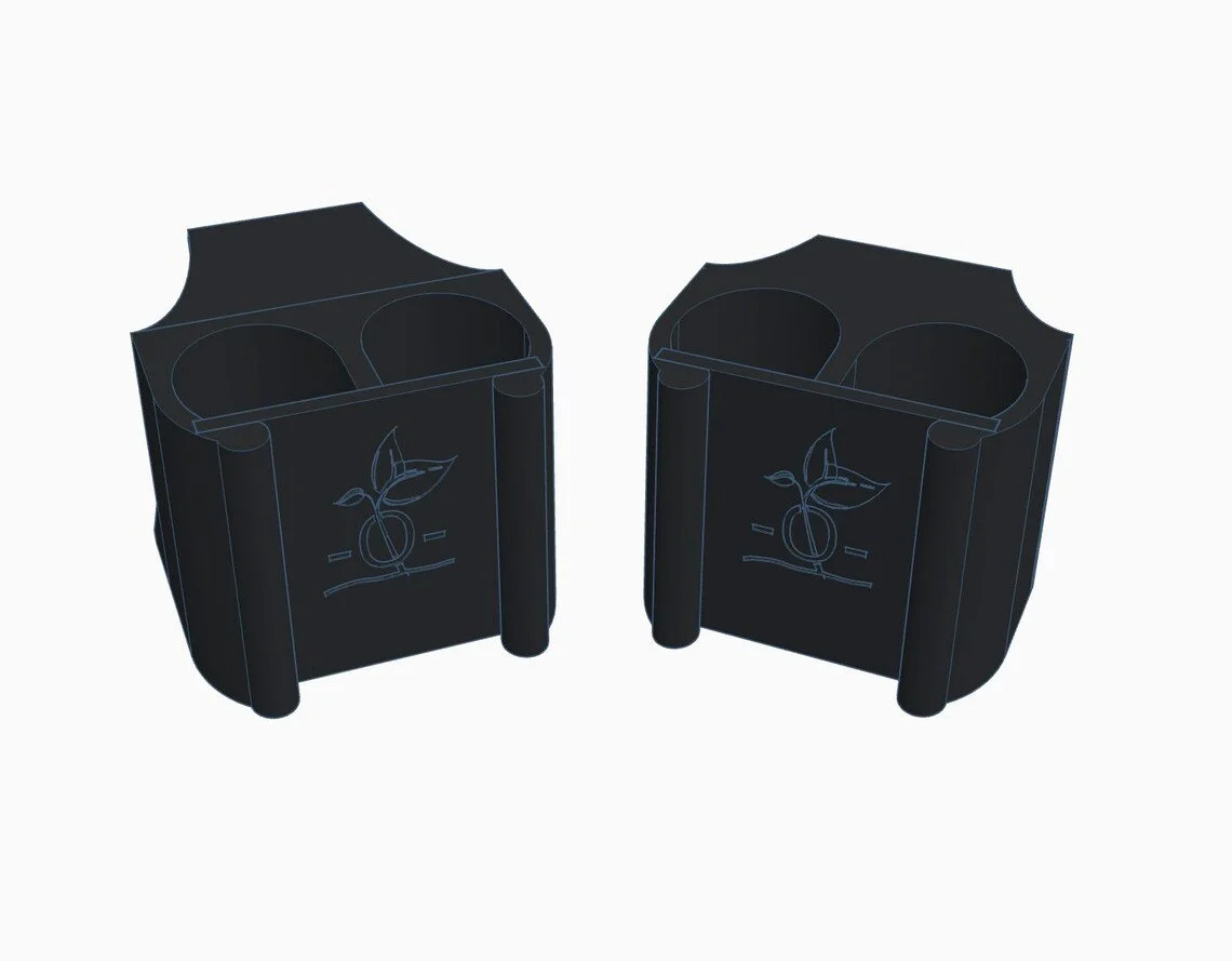 Poth-O-Carry Buddy: Tank Rim Plant Holder With Easy Propagation Plate