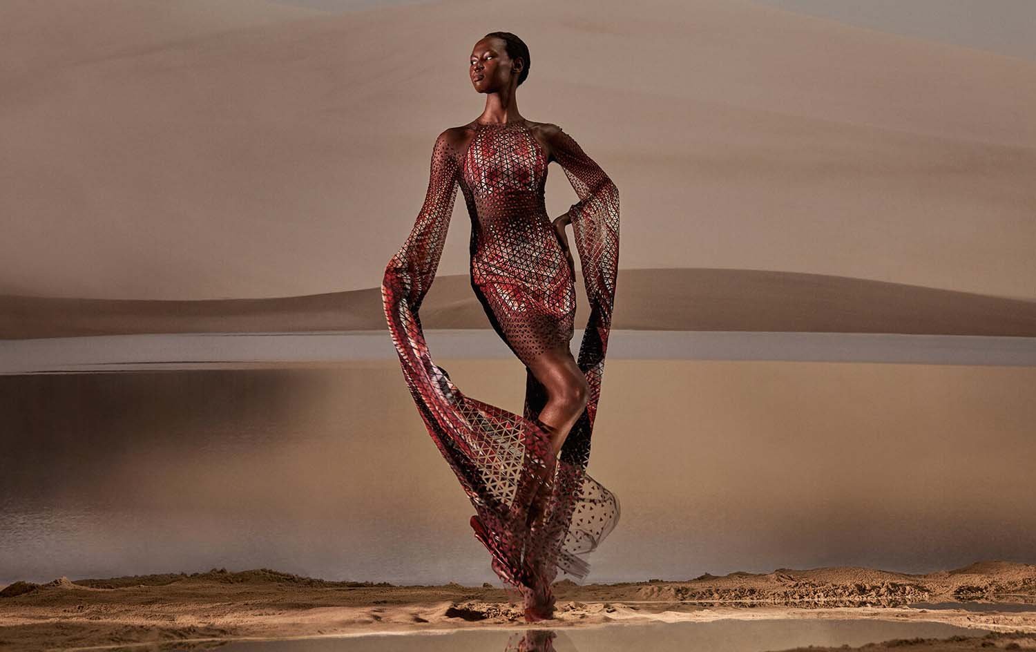   Holobiont  dress by Iris van Herpen, from the  Roots of Rebirth  collection 