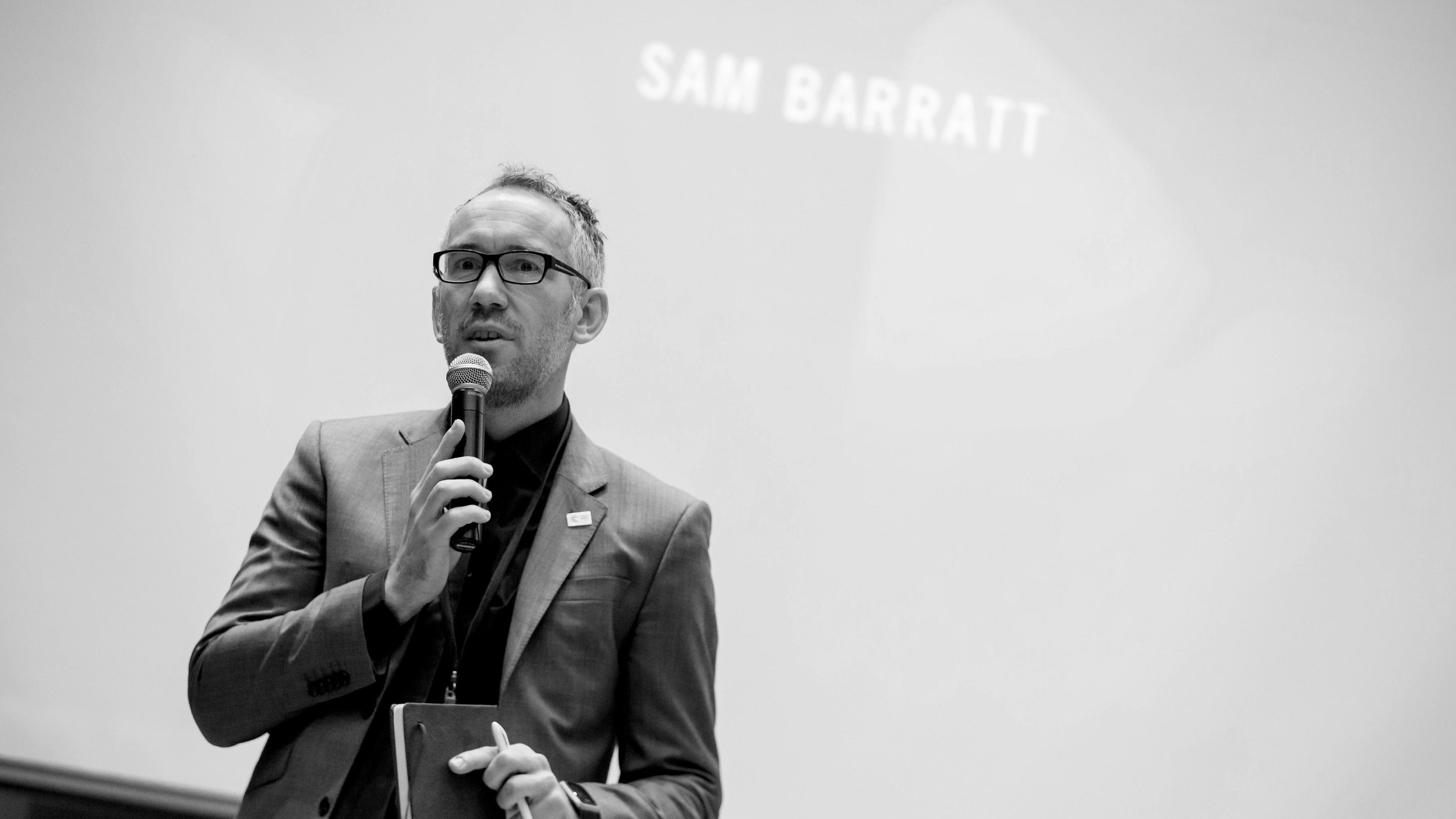  Sam Barratt, UN Environment Programme's Chief of Public Advocacy &amp; Comms 