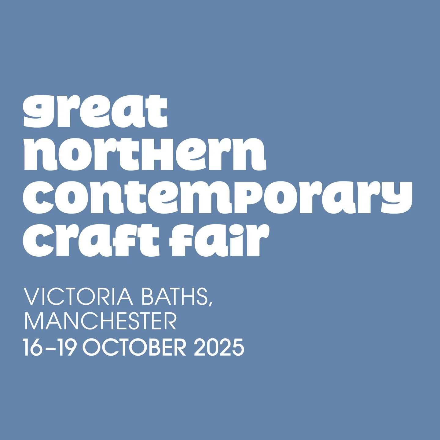 I am extremely excited to announce that I shall be selling at the Great Northern Contemporary Craft Fair in Manchester next week alongside ceramicist @annasmythceramics! ��Come and visit if you get the chance!
https://fb.me/e/iyFHxUWsq
@annasmythc
