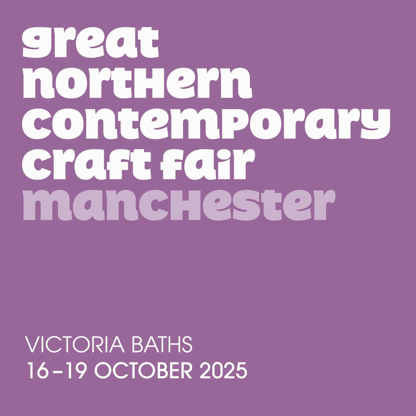 I am extremely excited to announce that I shall be selling at the Great Northern Contemporary Craft Fair in Manchester next week alongside ceramicist @annasmythceramics! ��Come and visit if you get the chance!
https://fb.me/e/iyFHxUWsq
@annasmythc