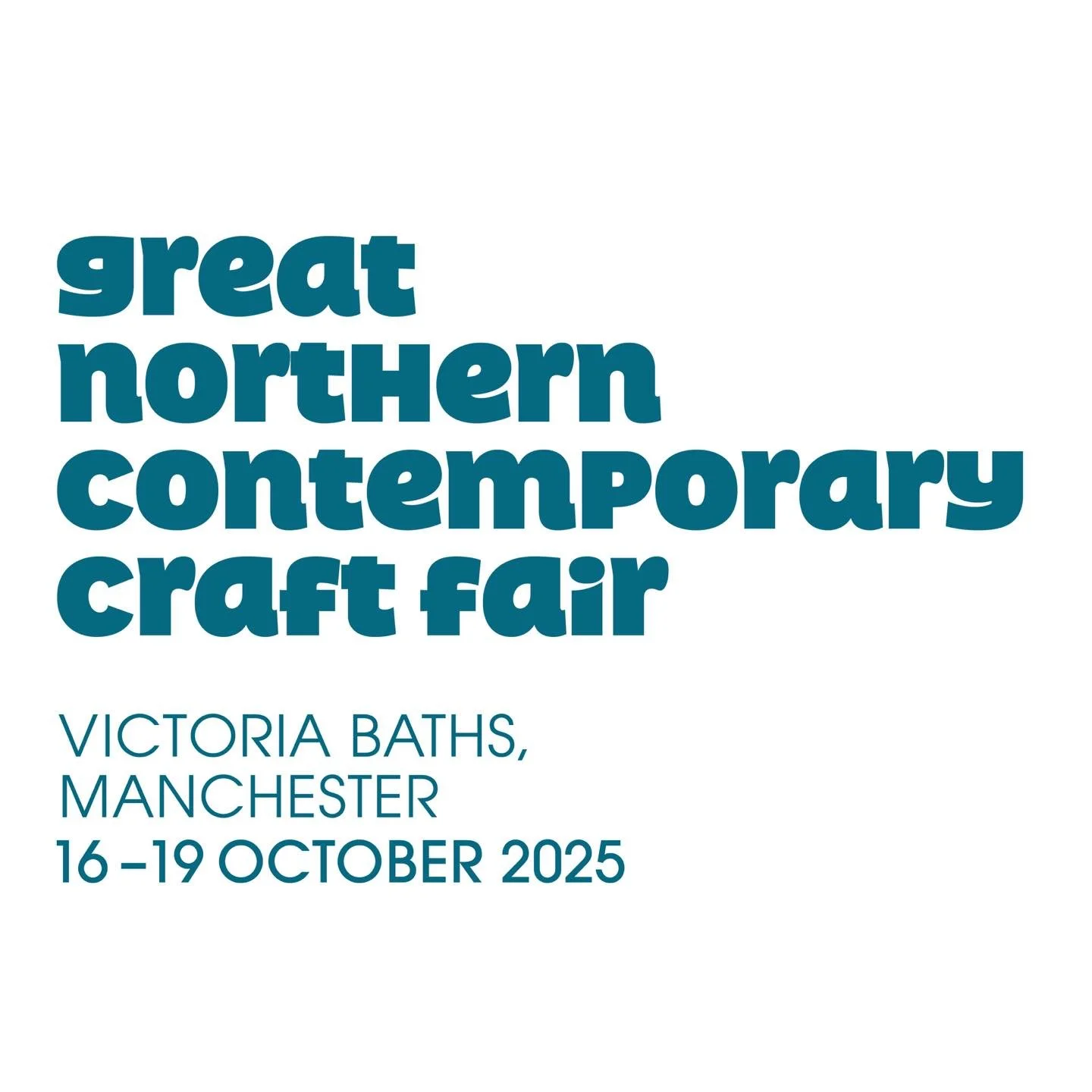 I am extremely excited to announce that I shall be selling at the Great Northern Contemporary Craft Fair in Manchester next week alongside ceramicist @annasmythceramics! Come and visit if you get the chance!
https://fb.me/e/iyFHxUWsq
@annasmythcer