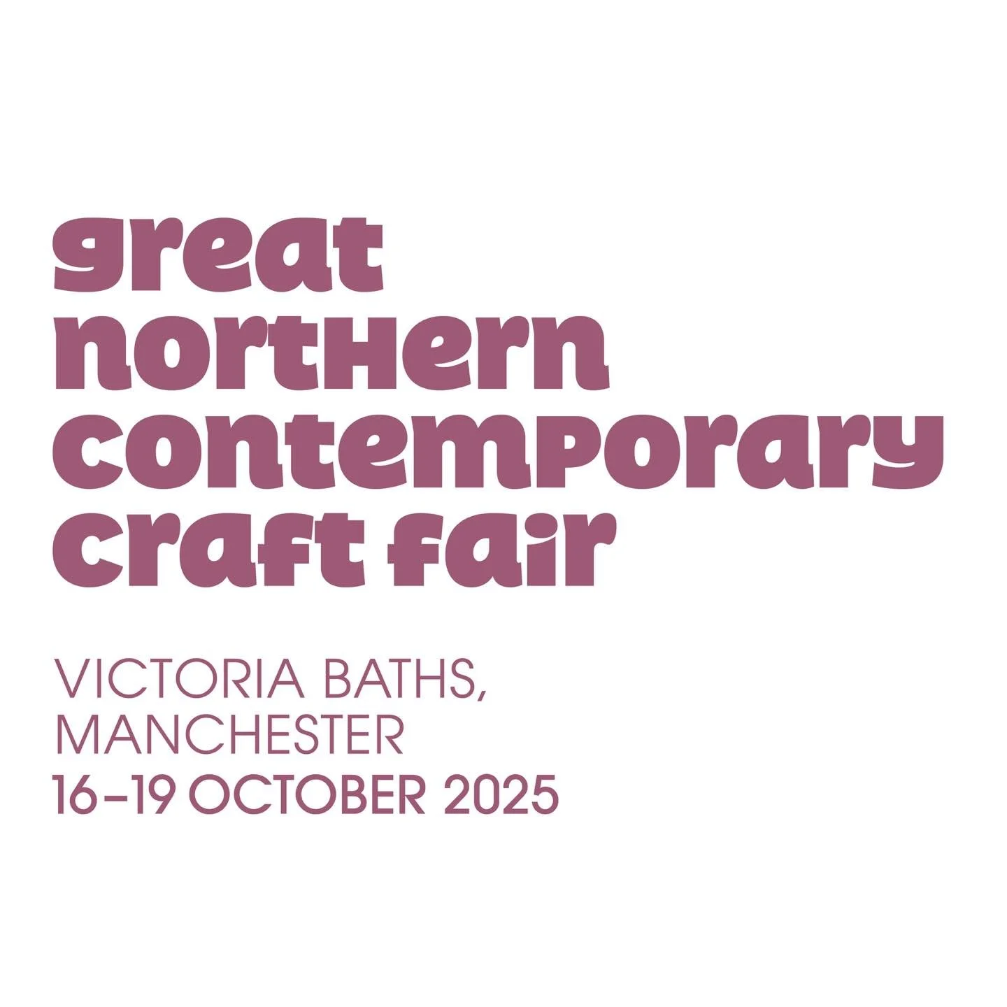 I am extremely excited to announce that I shall be selling at the Great Northern Contemporary Craft Fair in Manchester next week alongside ceramicist @annasmythceramics! Come and visit if you get the chance!
https://fb.me/e/iyFHxUWsq
@annasmythcer
