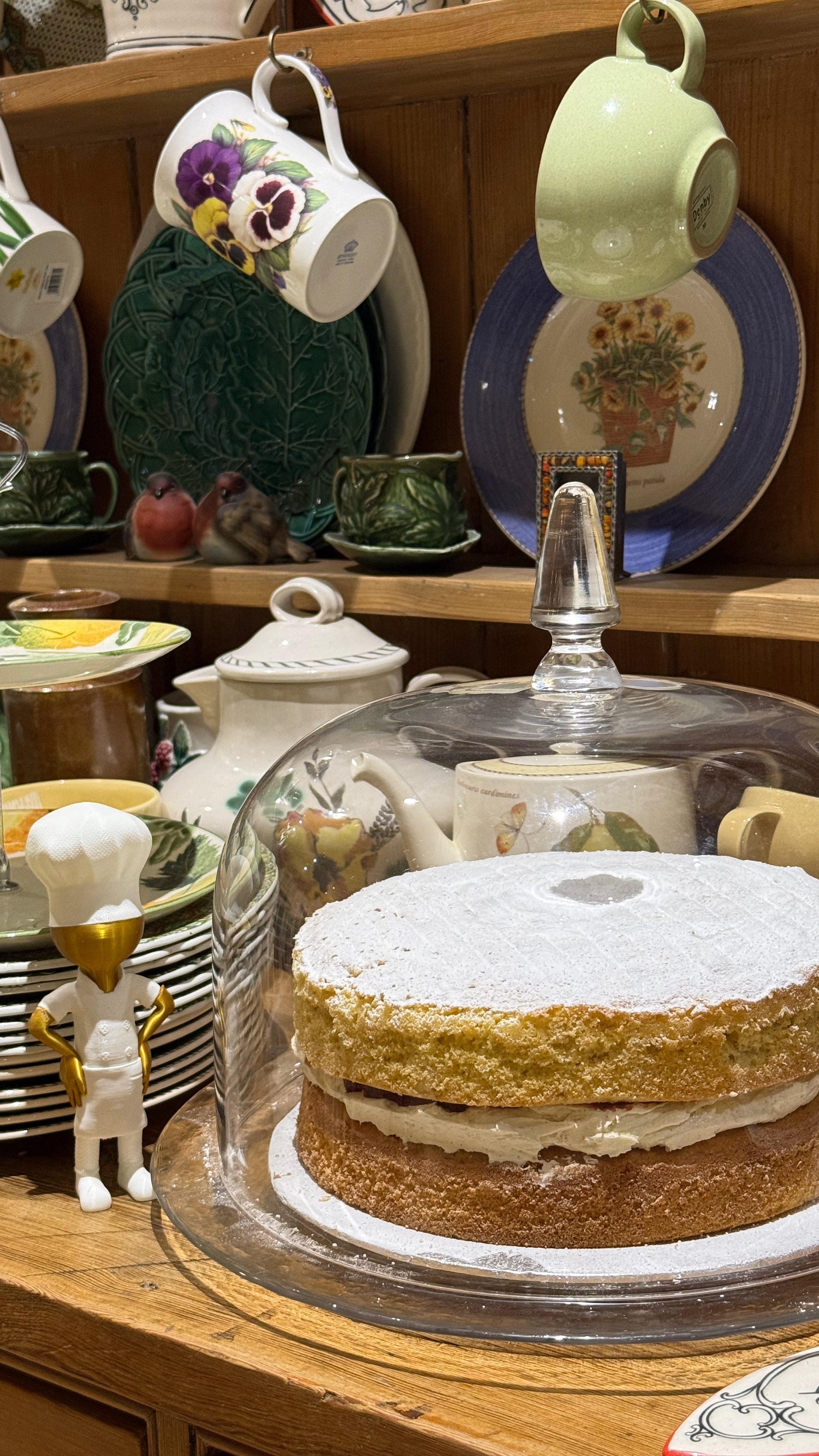 Live Baking Demo: Duck-Egg Victoria sandwich — Jam Debate Included!
