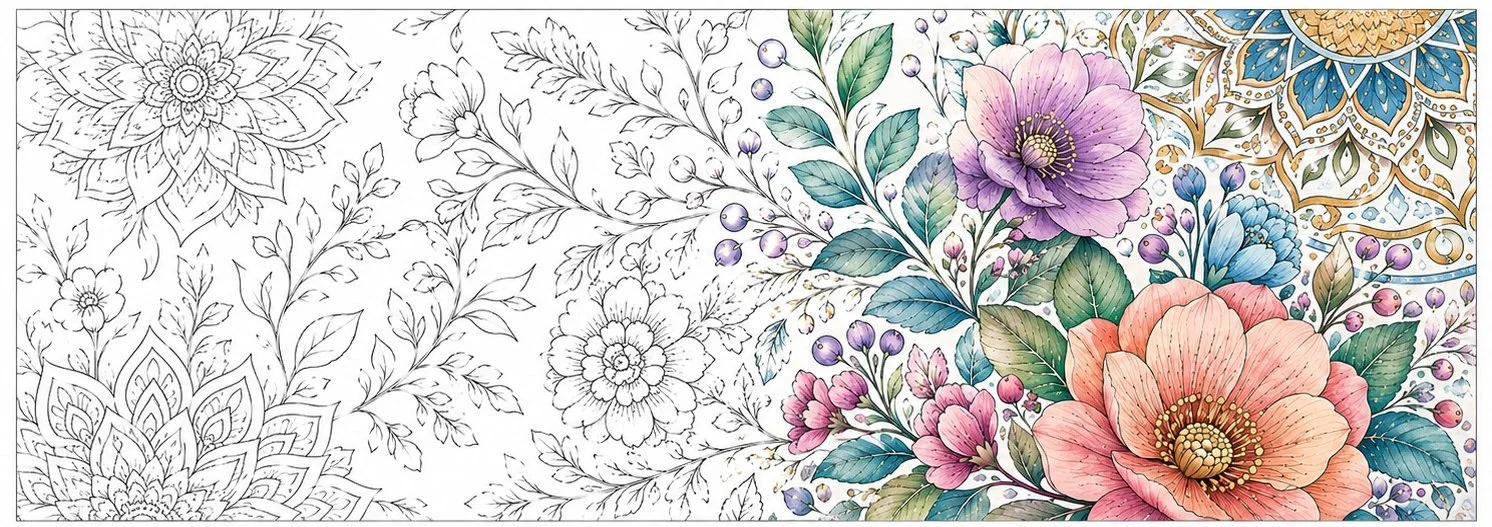 Mindful_Florals_A4_Landscape_Half_Coloured.jpg