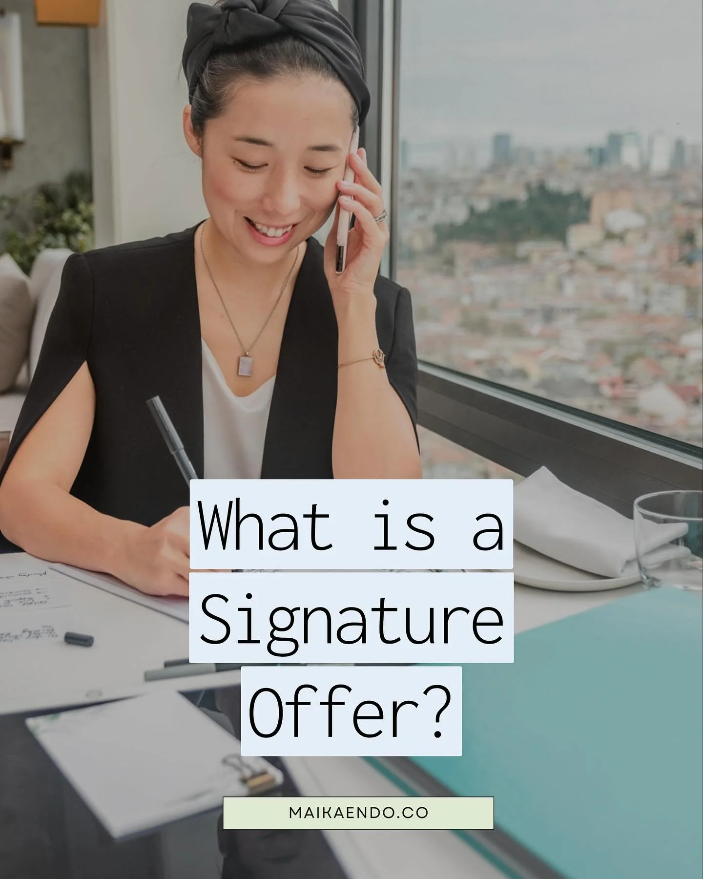 Craft Your Premium Signature Offer (Early-Bird Pricing Ends Tonight)
Attract your soulmate clients and increase your revenue $$$$

✨ Ready to transform your service from &ldquo;just another package&rdquo; into an irresistible premium signature offer?