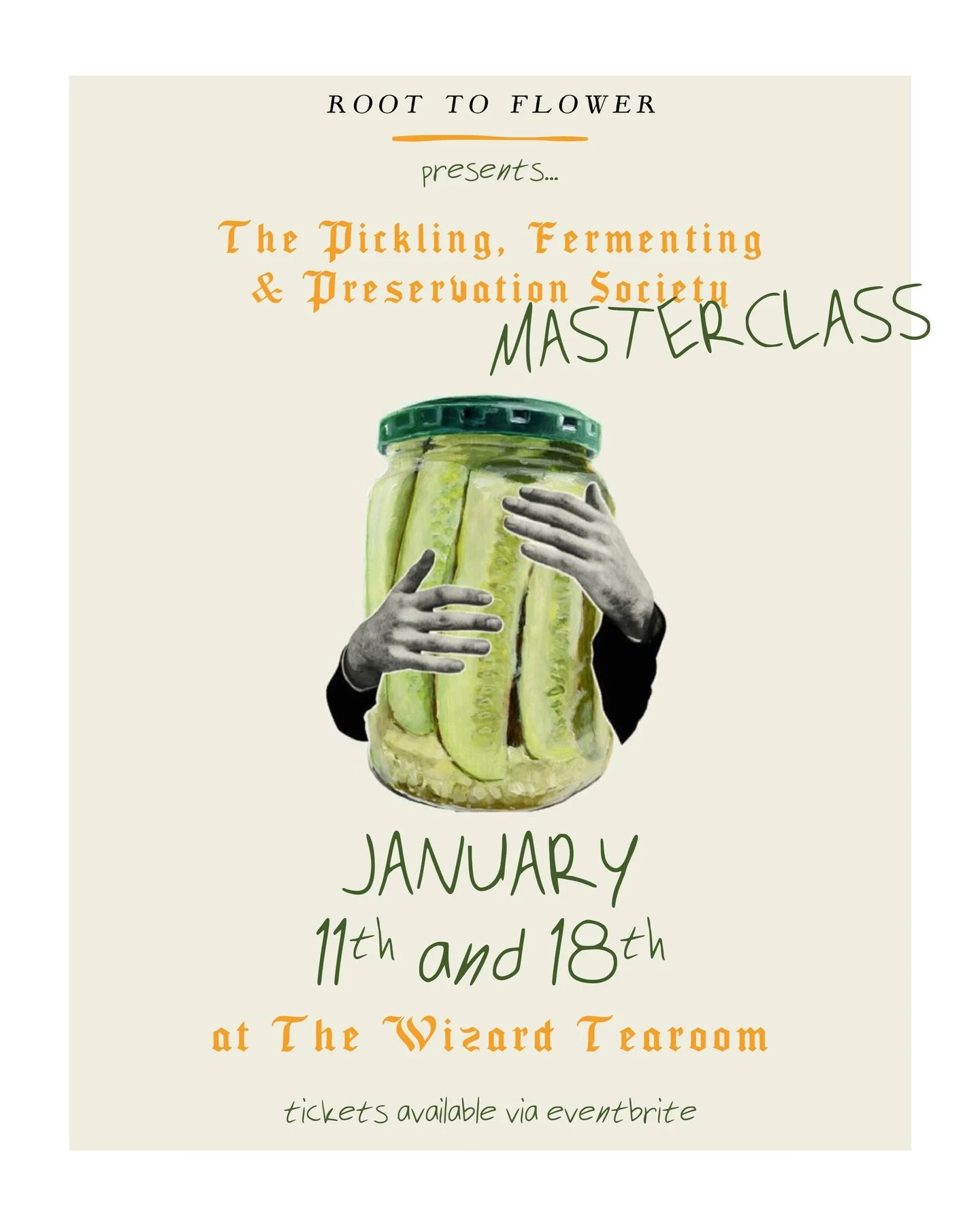 The Pickling, Fermenting and Preservation Society 🥒

Kickstart the new year with a tangy twist! Join our January workshops to discover the art of pickling and fermenting (or the perfect gift for the pickle lovers in your life 🎁)

Our expert-led, ha