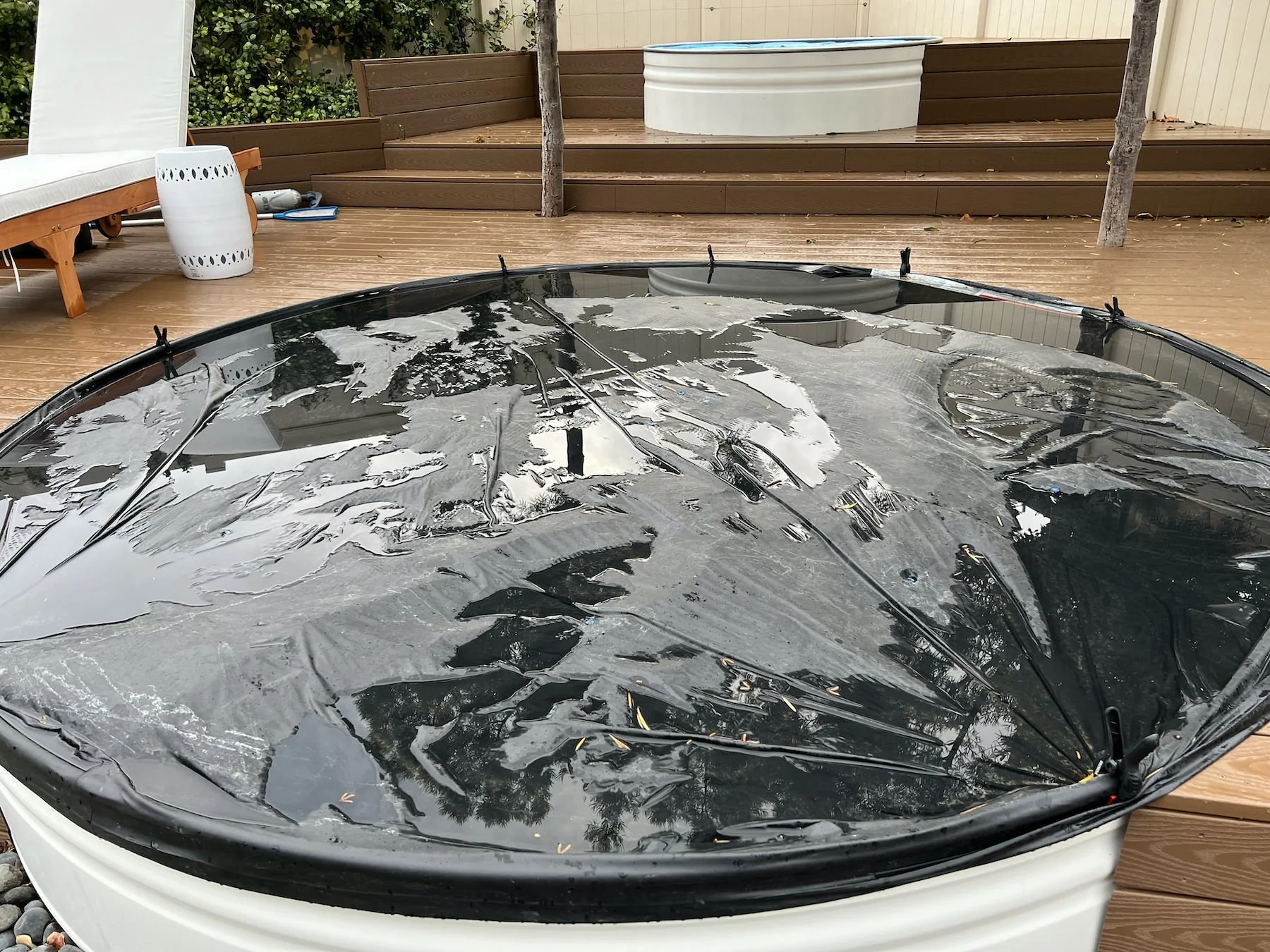 8ft Oval Stock Tank Pool Package — H2O Tank Avenue Beat the summer