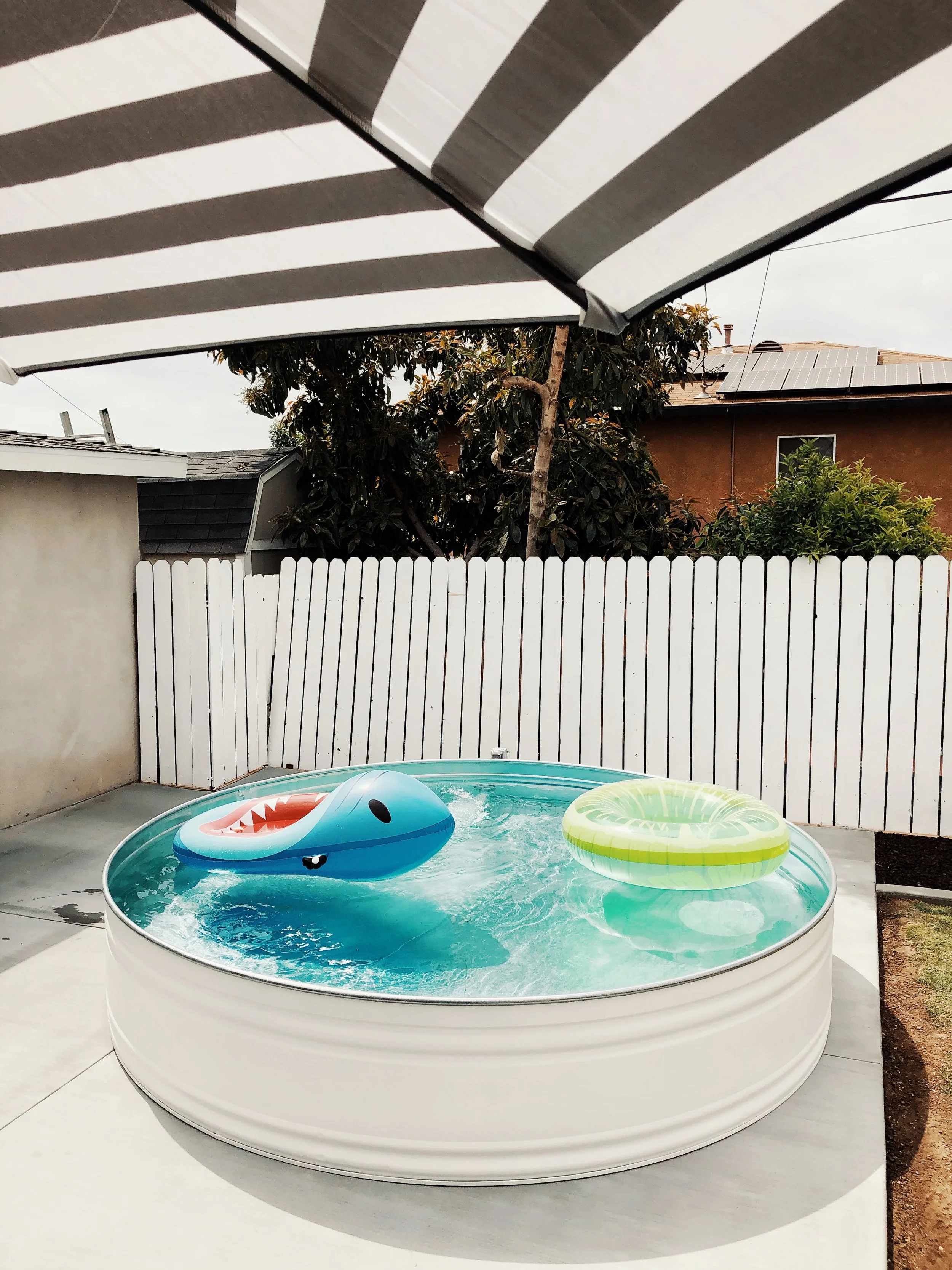 10ft Poly Stock Tank Pool Package — Tipsy Tanks Beat the summer heat