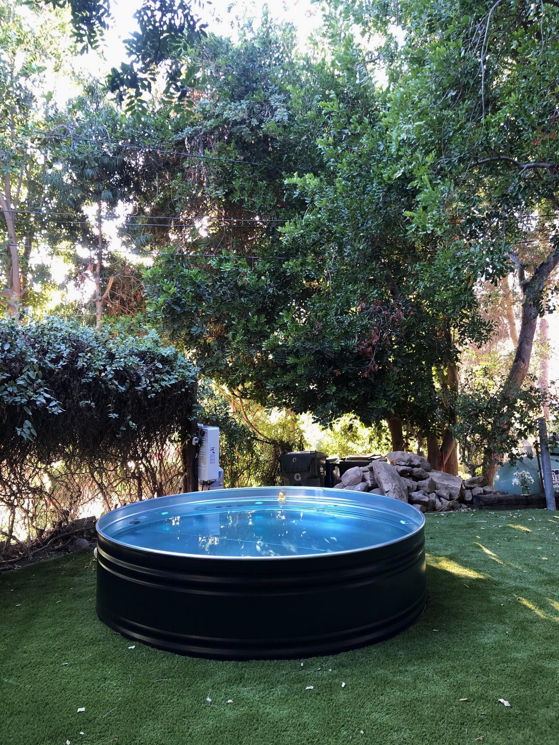 10ft Poly Stock Tank Pool Package — Tipsy Tanks Beat the summer heat