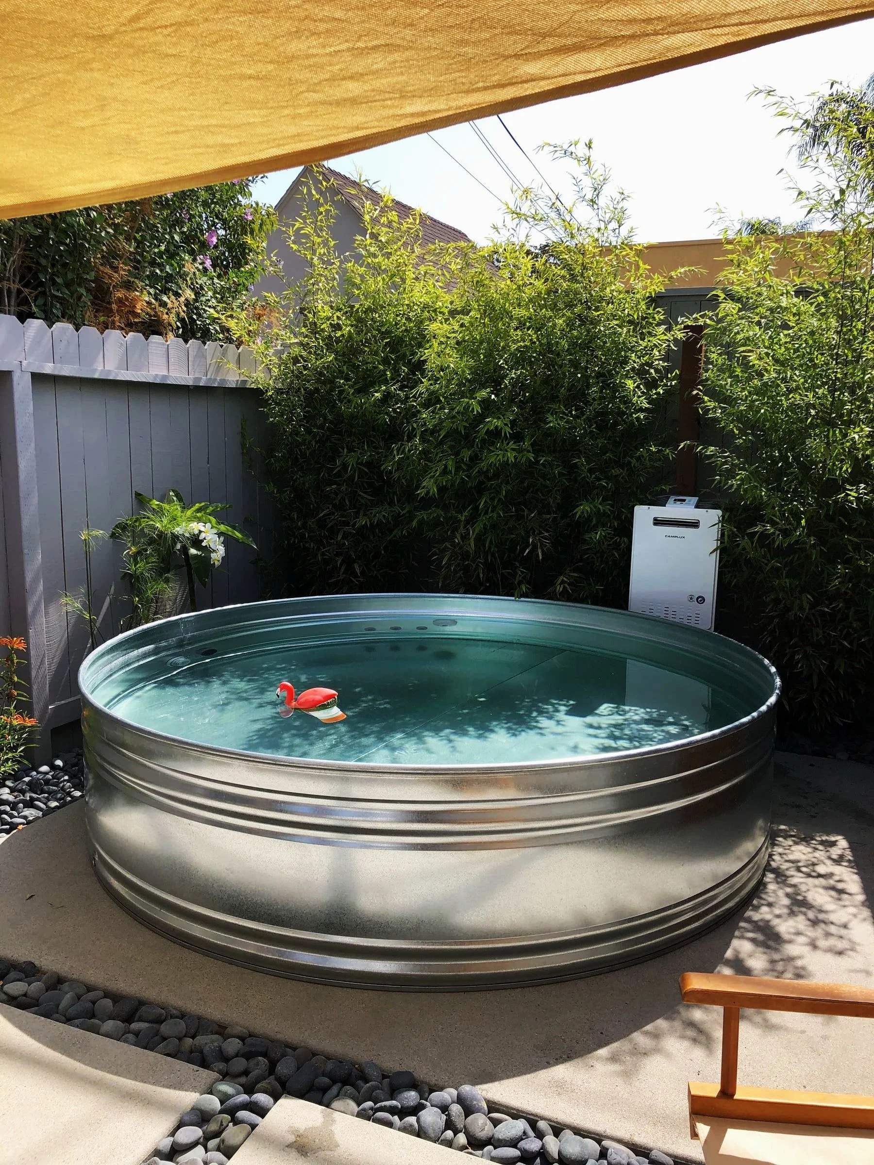 10ft Poly Stock Tank Pool Package — Tipsy Tanks Beat the summer heat