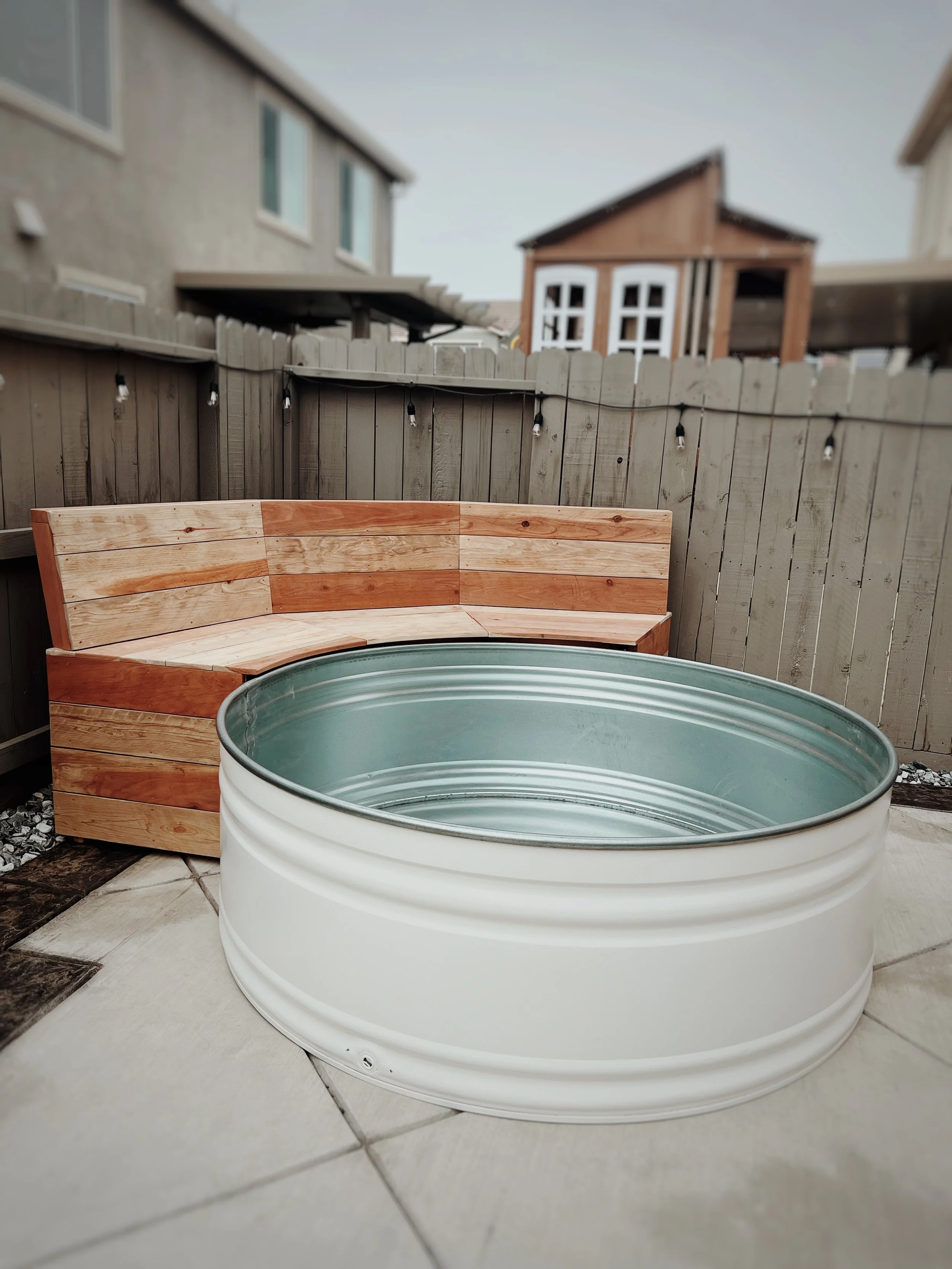 Stock Tank Pool Filter Cover — Tipsy Tanks Beat the summer heat with