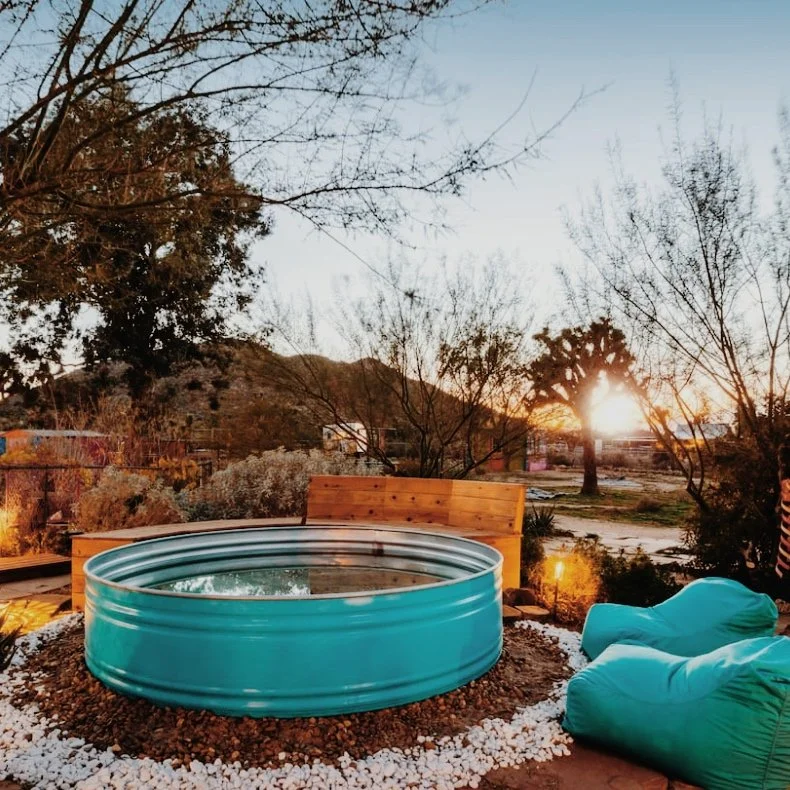 'Tipsy Step' Stock Tank Pool Step — Tipsy Tanks Beat the summer